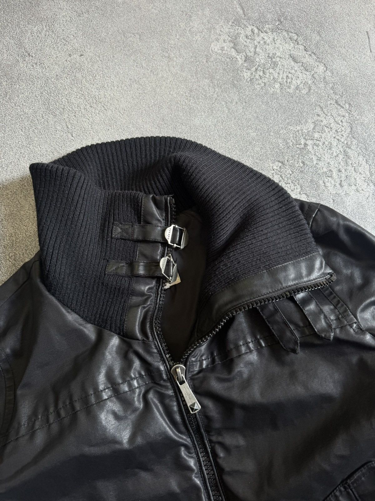 Diesel Diesel L/size wmns black avantgarde jacket Y2K biker LGB Size L / US 10 / IT 46 - 5 Thumbnail
