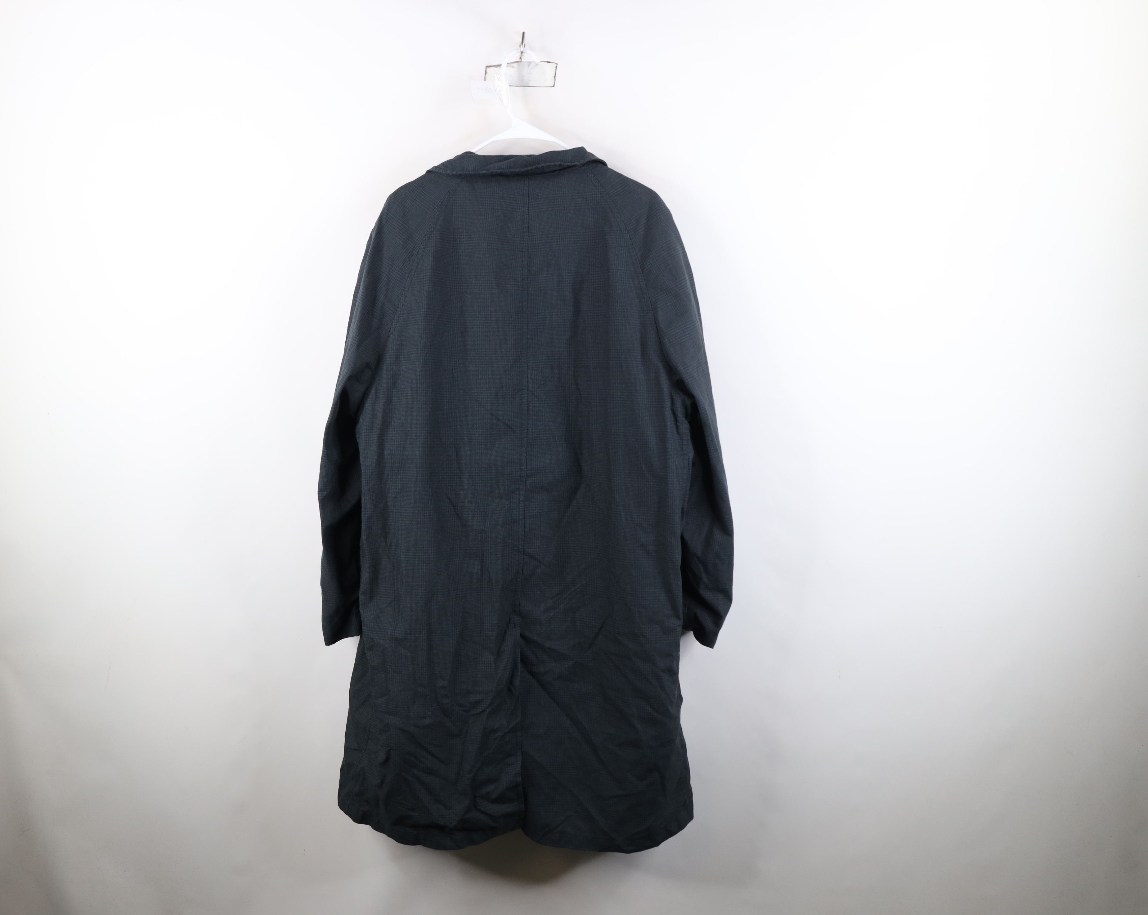 Vintage Vintage 50s Streetwear Trench Coat Rain Jacket Plaid USA Size US XXL / EU 58 / 5 - 14 Thumbnail