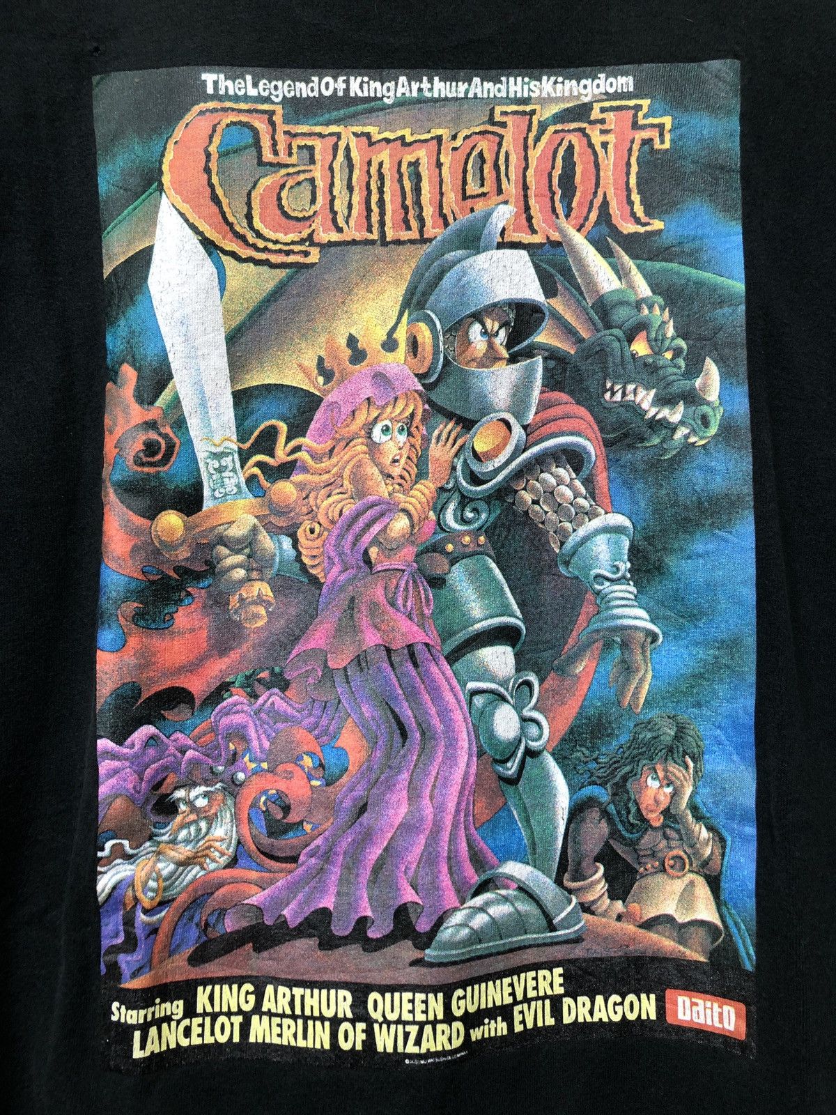 Vintage Vintage Camelot The Legend Of Arthur And His Kingdom T-Shirt Size US L / EU 52-54 / 3 - 2 Thumbnail