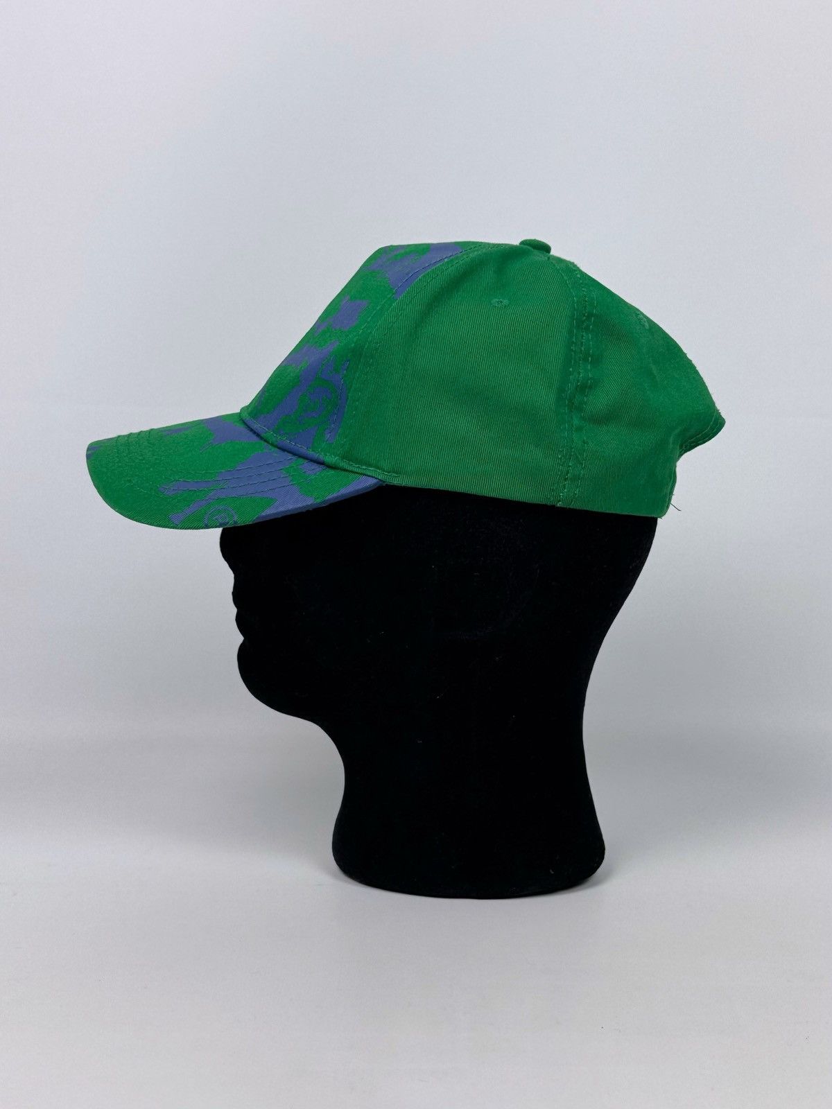 Diesel Y2K Diesel Bug Logo Face Graphic Strap Back Cap Hat Size ONE SIZE - 2 Thumbnail