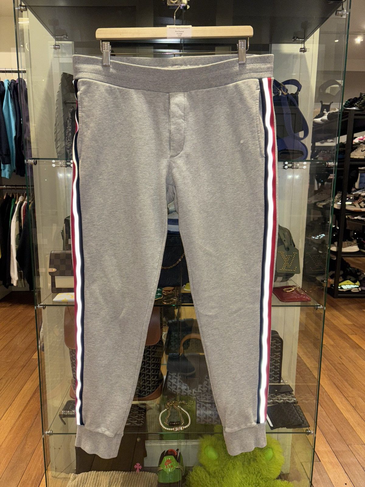 Moncler Moncler Taped Sweatpants Size US 36 / EU 52 - 2 Thumbnail