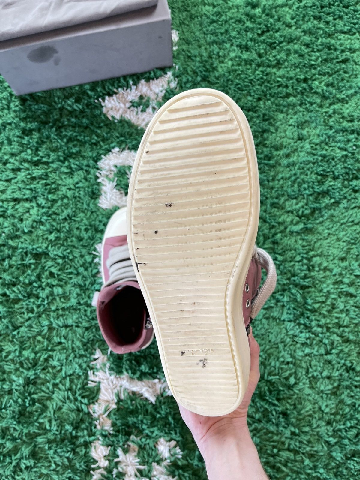Rick Owens Rick Owens Thulian Pearl Jumbo Lace (Black Tip) Size US 11.5 / EU 44-45 - 12 Thumbnail