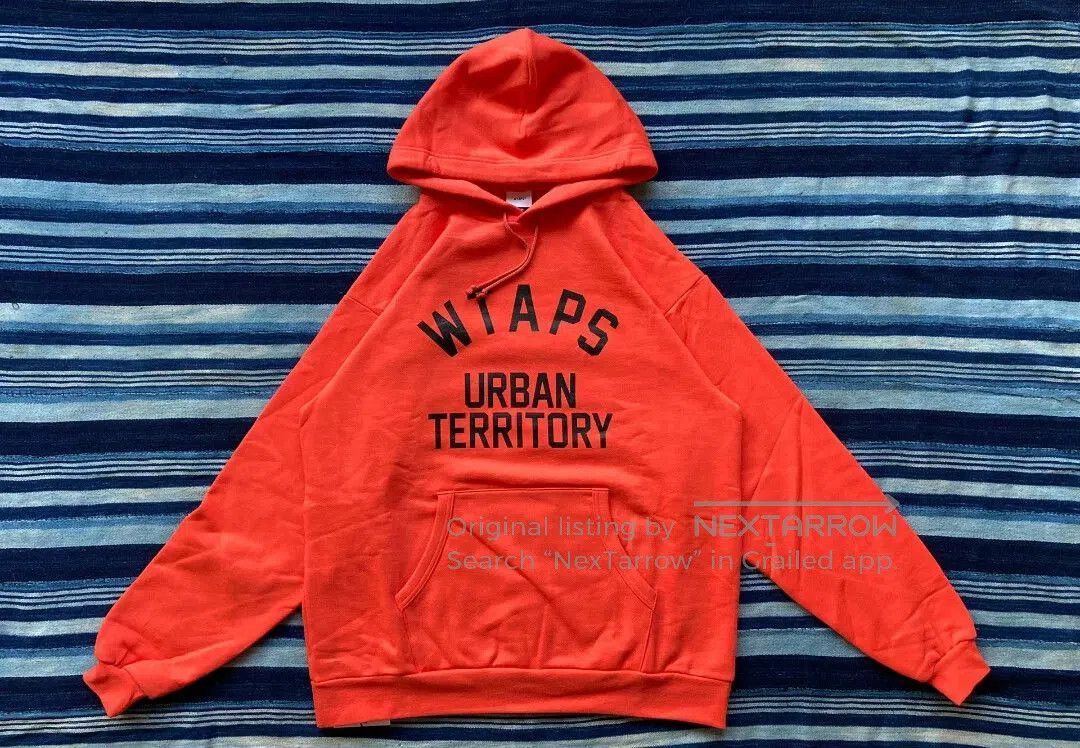 Wtaps WTAPS Logo Sweatshirt - Urban Territory Red. Size US XL / EU 56 / 4 - 1 Thumbnail