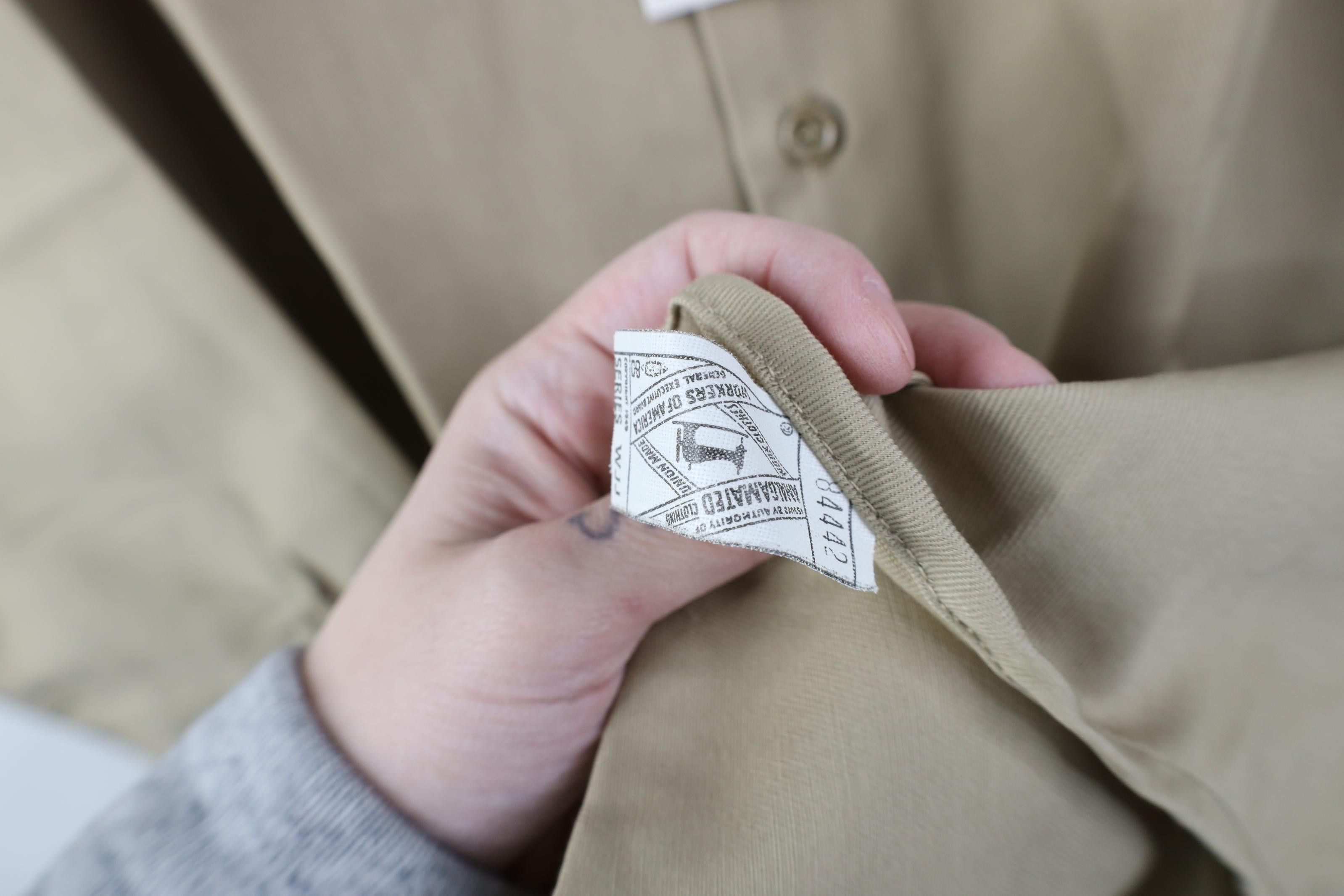 FiveBrother Deadstock Vintage 50s Five Brother Twill Work Button Shirt Size US L / EU 52-54 / 3 - 9 Thumbnail