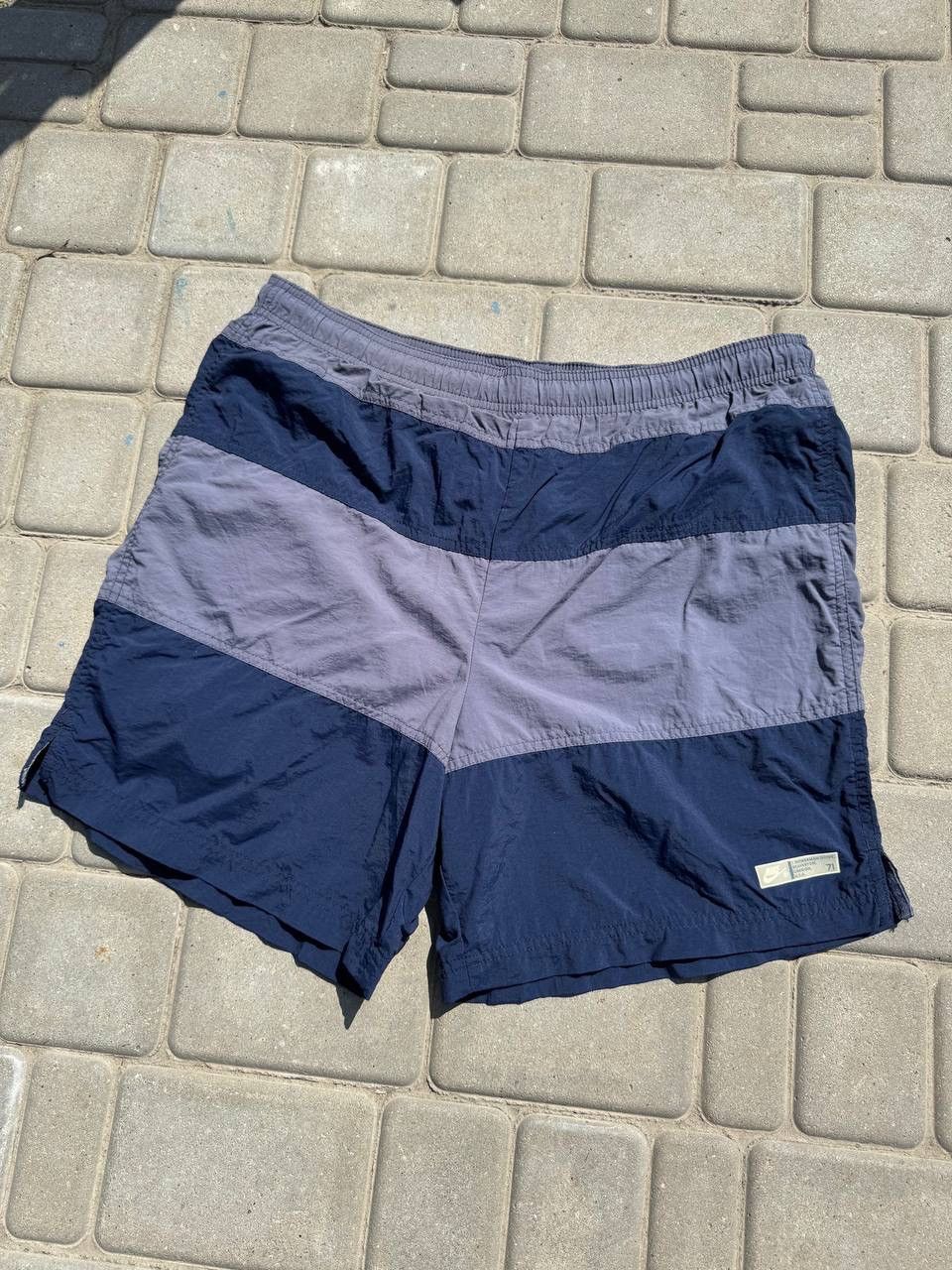 Nike 90s 00s Vintage Shorts Neylon Y2K Size US 33 - 1 Thumbnail