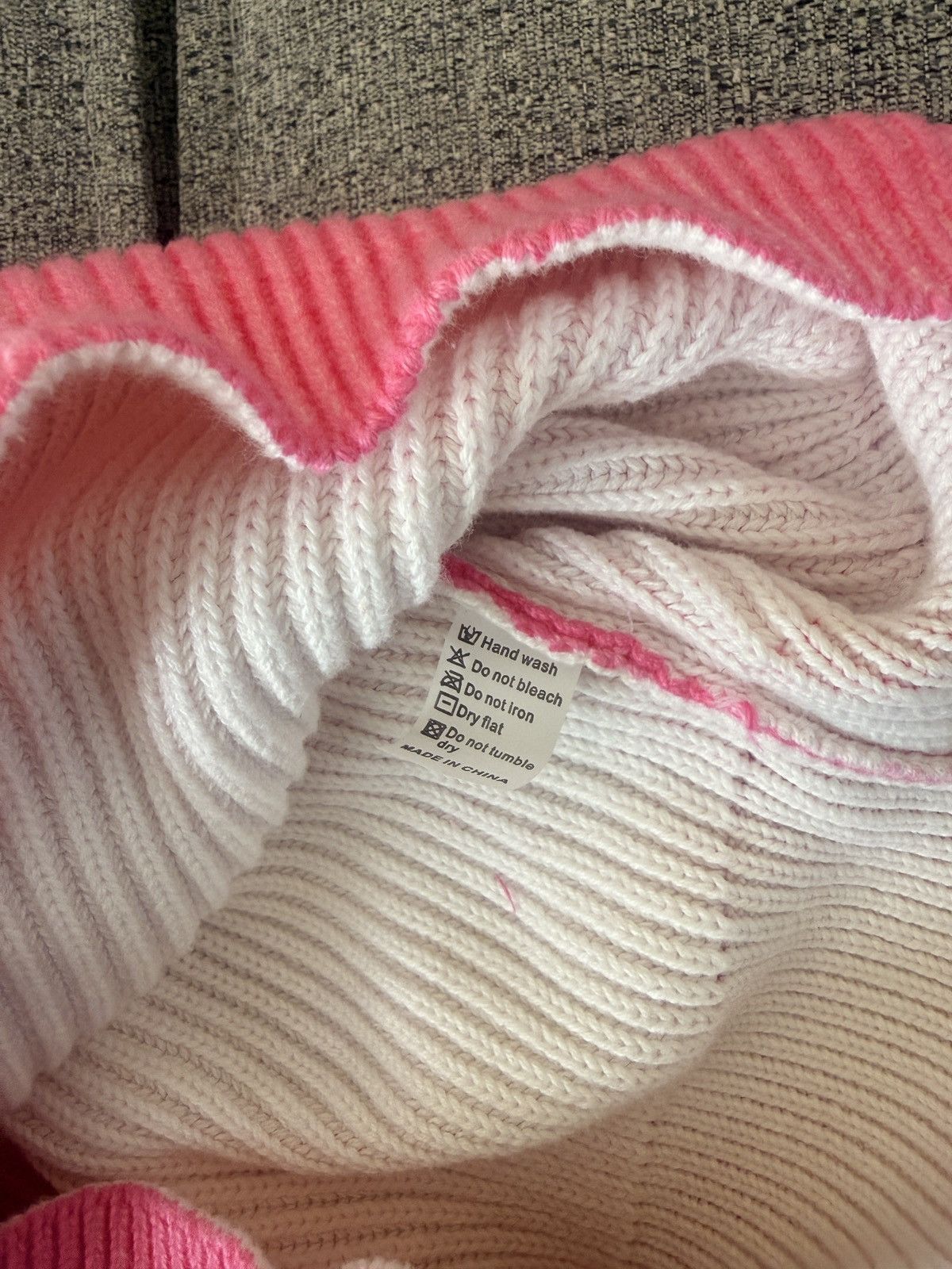 Other Uptus Studios Pink Knit Sweater Size US L / EU 52-54 / 3 - 3 Thumbnail