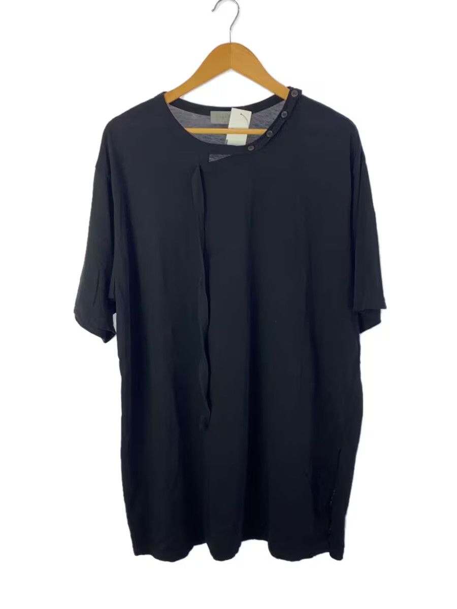 Yohji Yamamoto Pour Homme Asymmetrical Henley Tee Size US L / EU 52-54 / 3 - 1 Thumbnail