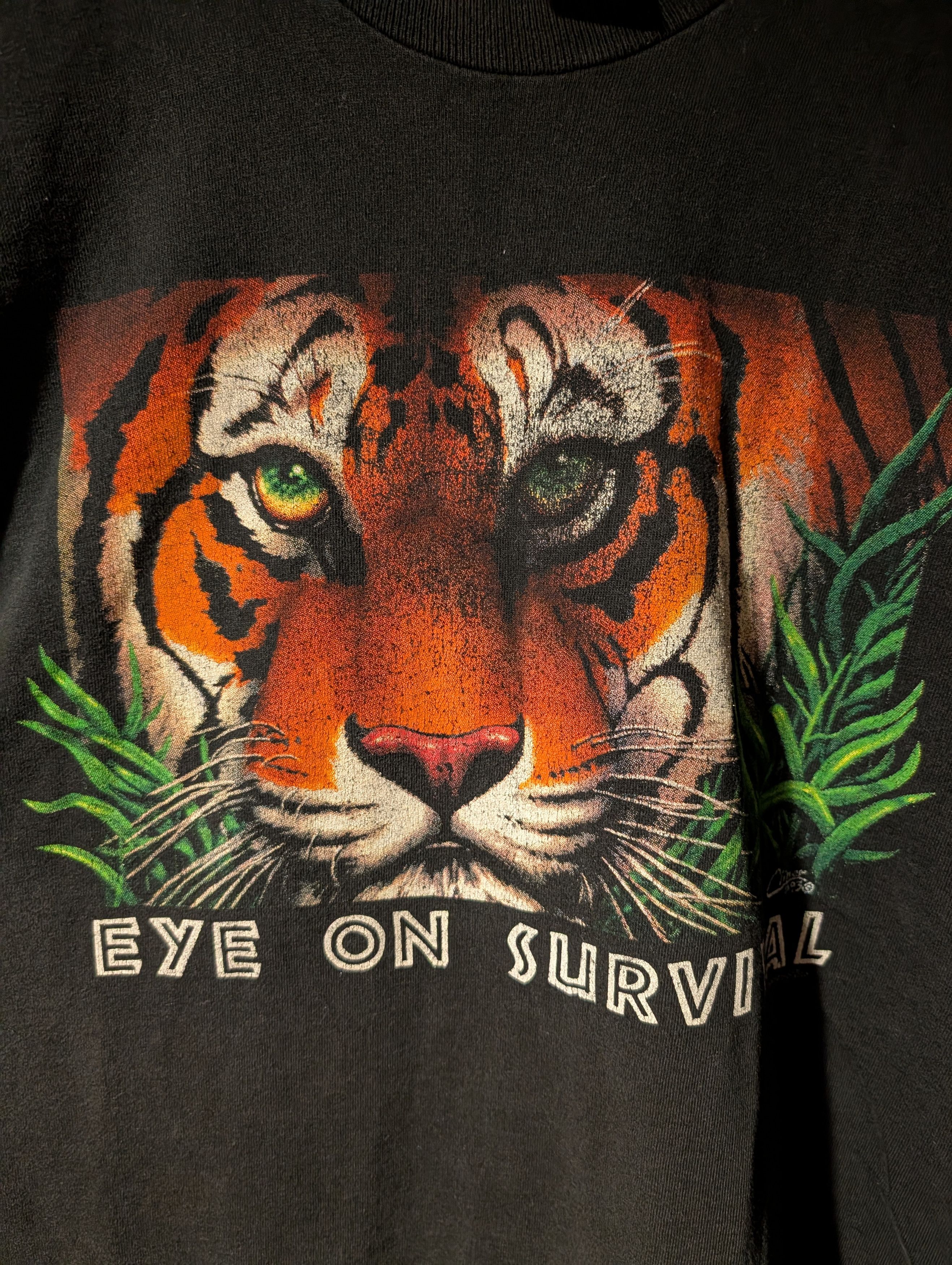 Arts & Science Vintage 1993 Eye on Survival Animal Nature Wildlife T-Shirt Size US XXL / EU 58 / 5 - 2 Thumbnail