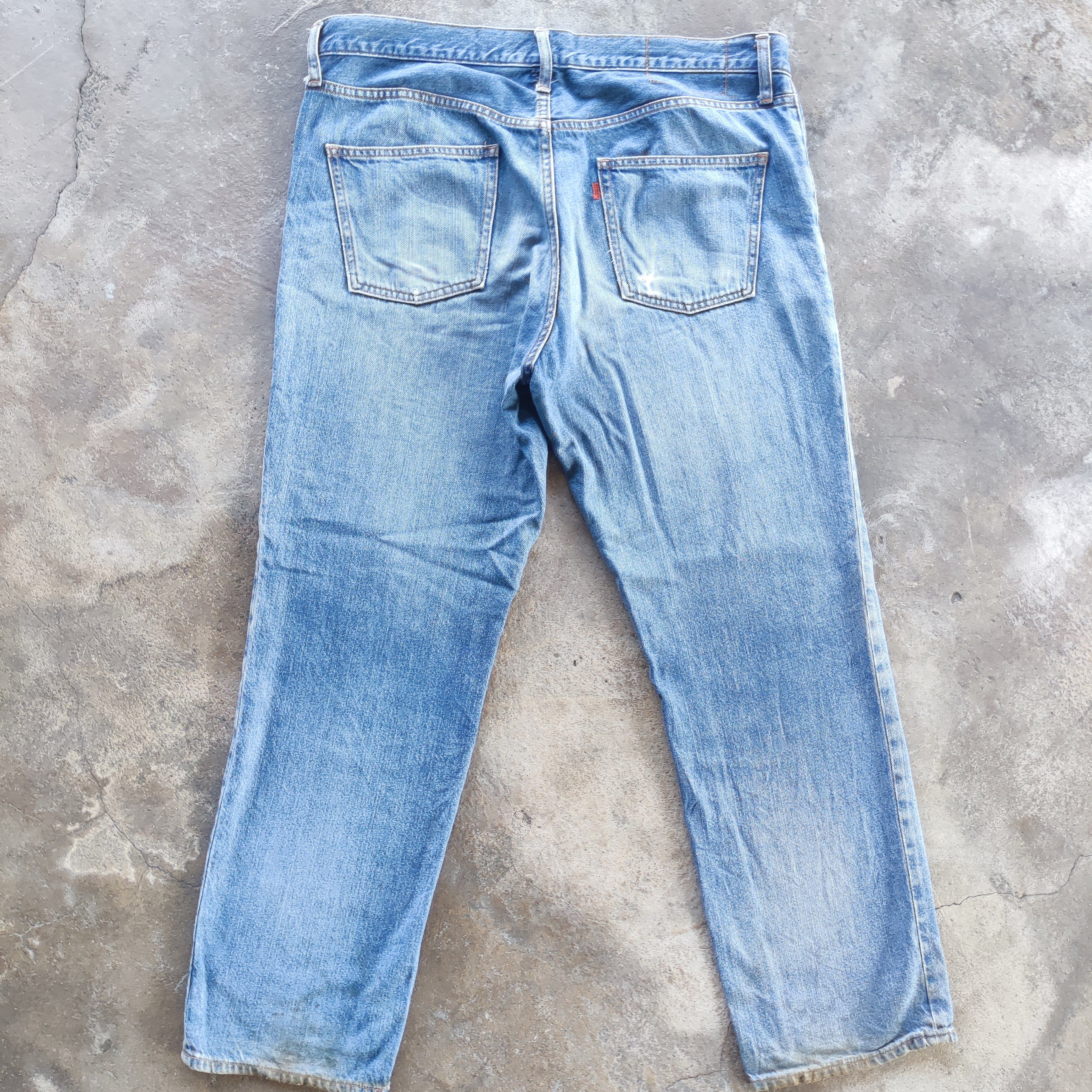 Japanese Brand Vintage Japanese Brand Buggy Jeans Faded Pants Size US 37 - 9 Thumbnail