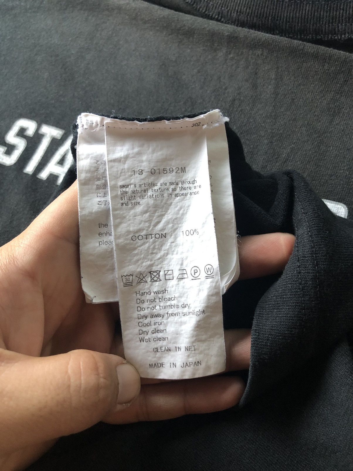 Vintage Sacai All In Due Course Shirr Tee