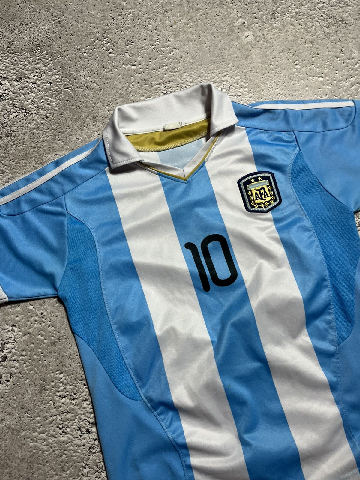 Other World Cup Argentina 10 Messi Soccer Football Jersey Home L Size US L / EU 52-54 / 3 - 3 Thumbnail