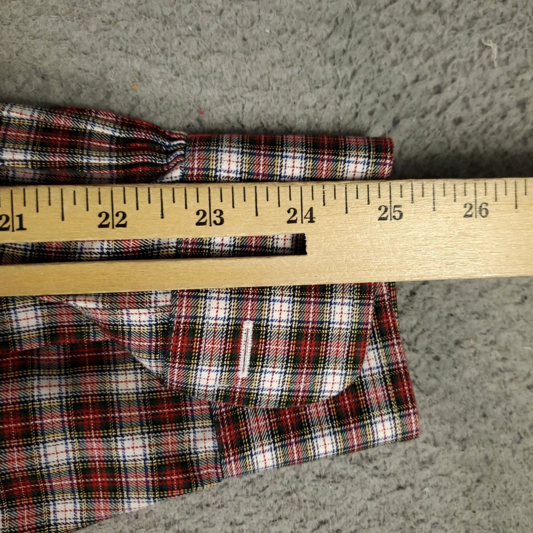 Brooks Brothers Brooks Brothers Shirt Mens Medium Red Plaid Slim Fit Button Up Long Sleeve Size US M / EU 48-50 / 2 - 7 Thumbnail