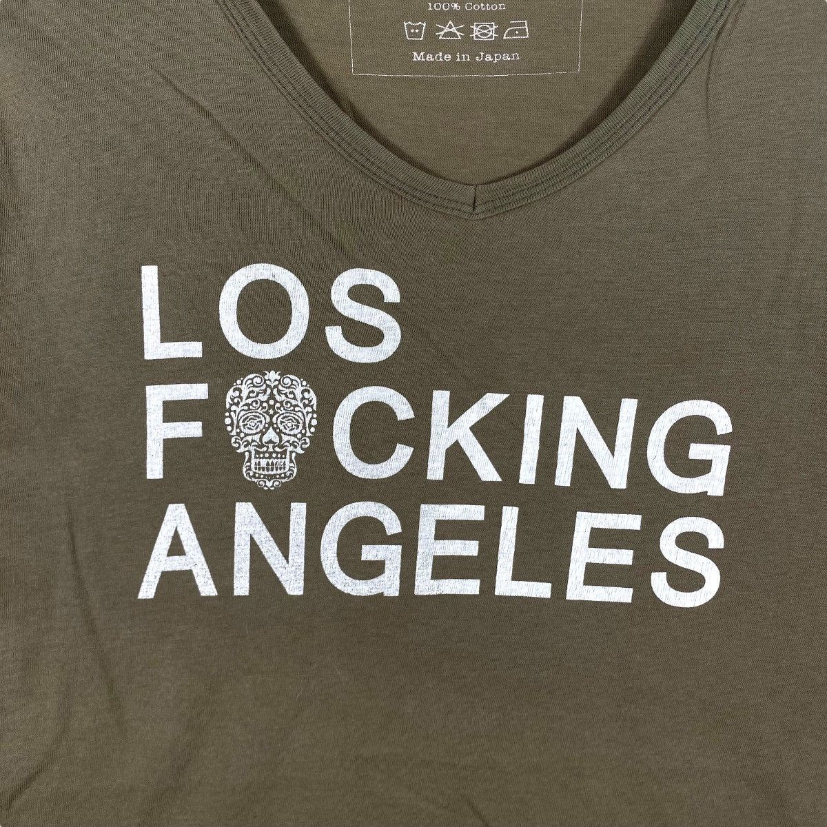 Japanese Brand Japanese Brand 291295=HOMME Los Fucking Angeles Tee Shirt Size ONE SIZE - 2 Thumbnail