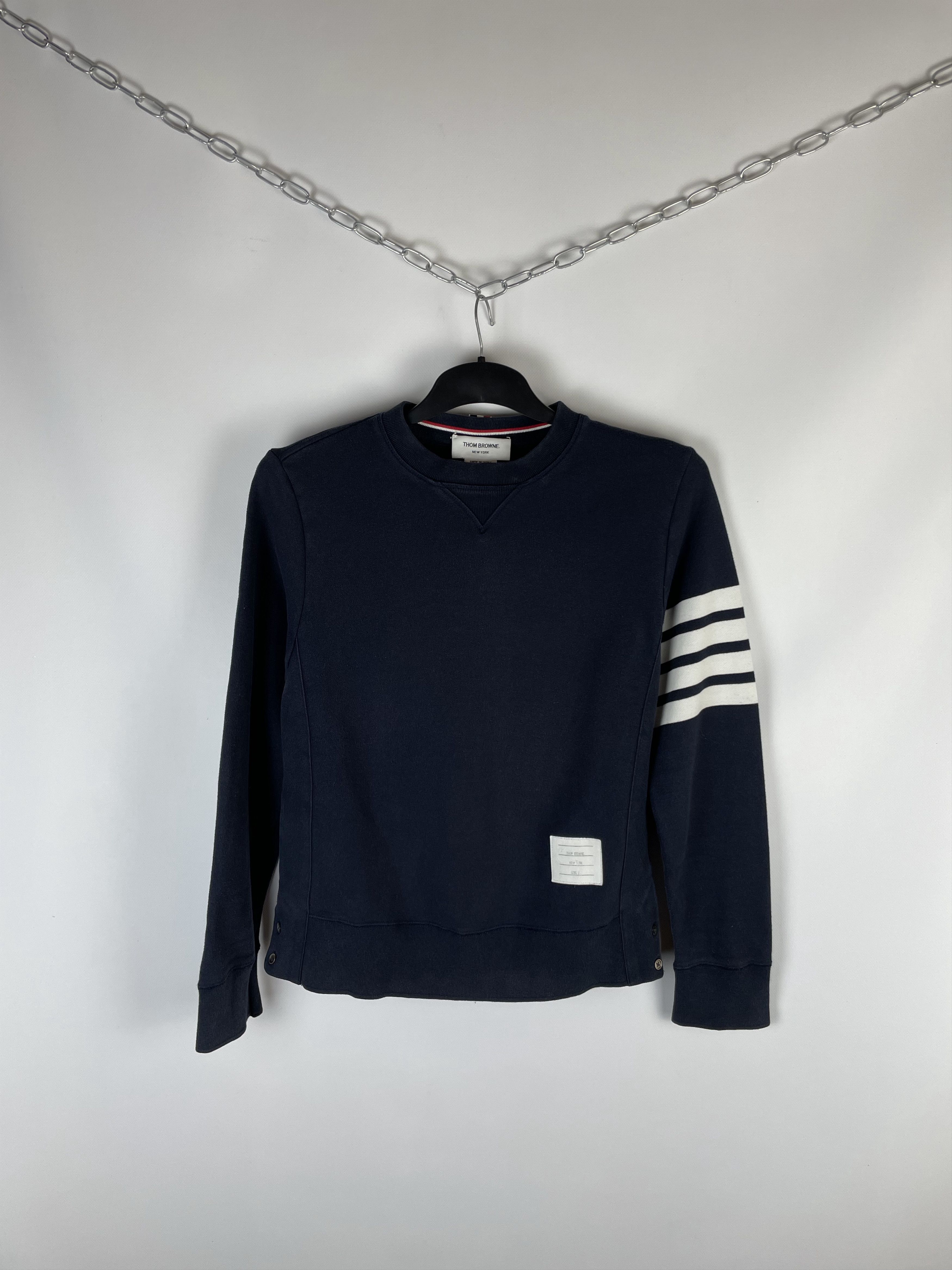 Thom Browne Thom Browne Cotton Sweatshirt Size XS / US 0-2 / IT 36-38 - 1 Thumbnail