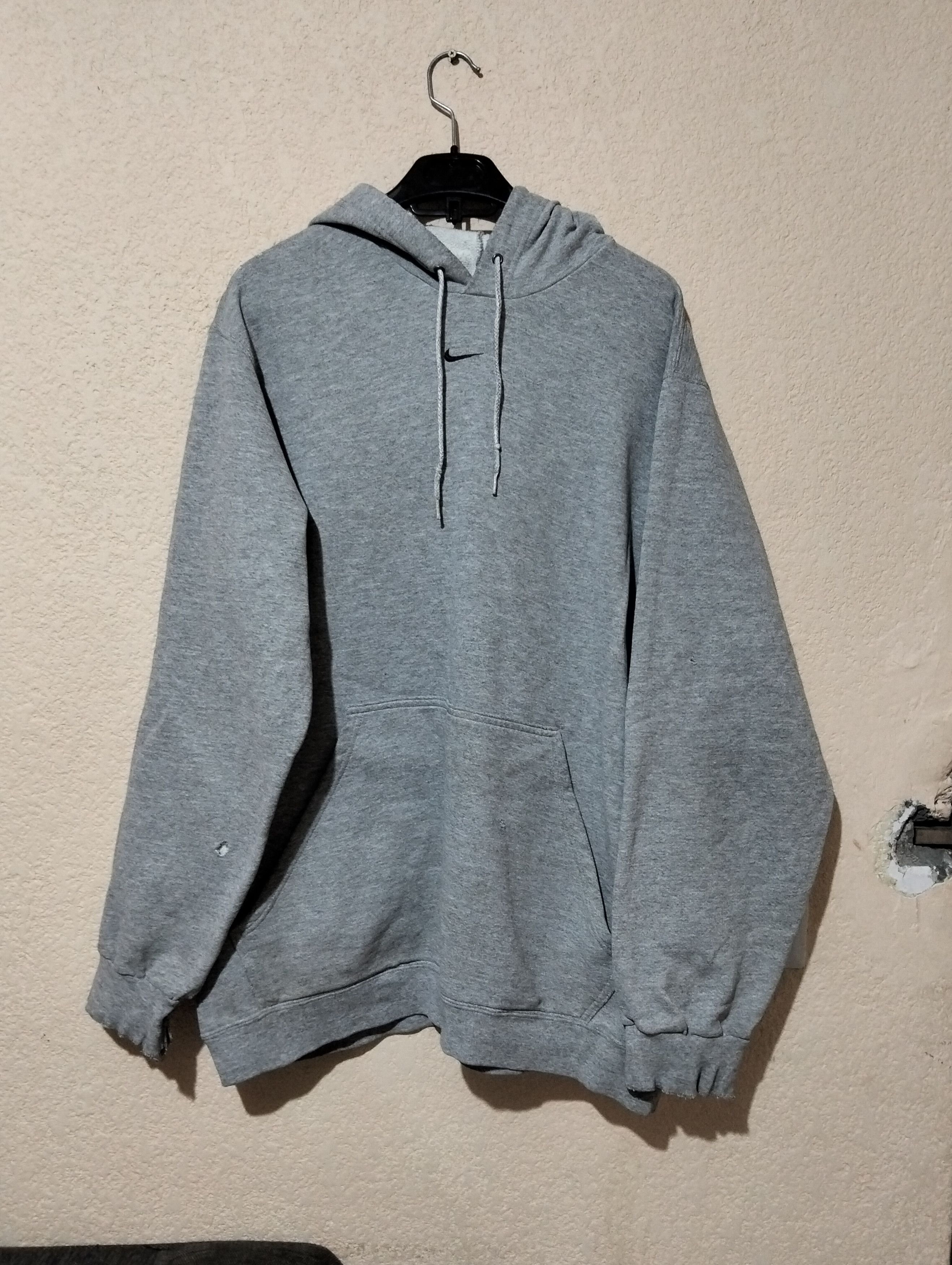 Nike × Vintage Vintage Nike Center swoosh Hoodie Size US L / EU 52-54 / 3 - 1 Thumbnail