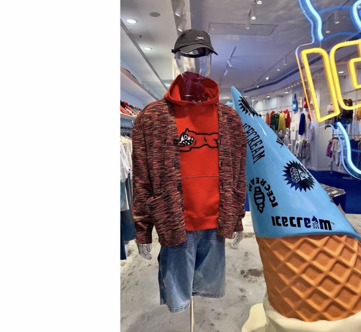 Billionaire Boys Club BBC ICECREAM Knit Cardigan Jacket Size US L / EU 52-54 / 3 - 5 Thumbnail