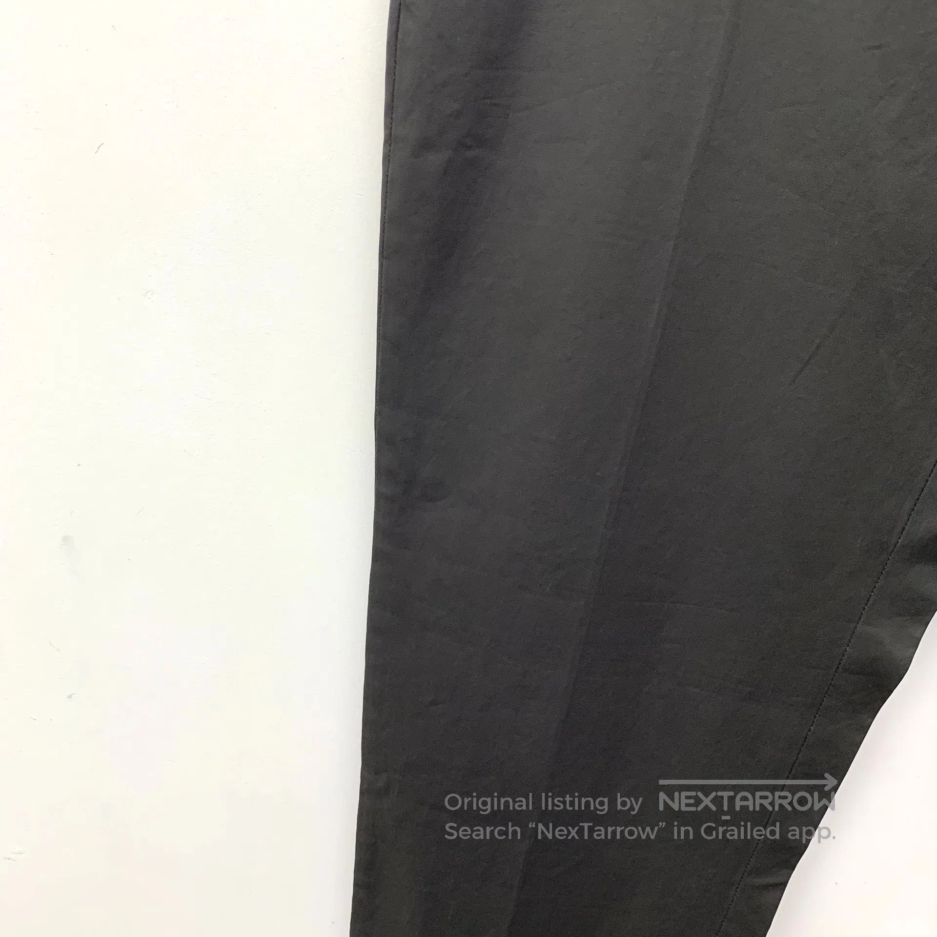 Prada Prada Black Cotton Casual Pants| Size US 36 / EU 52 - 4 Thumbnail
