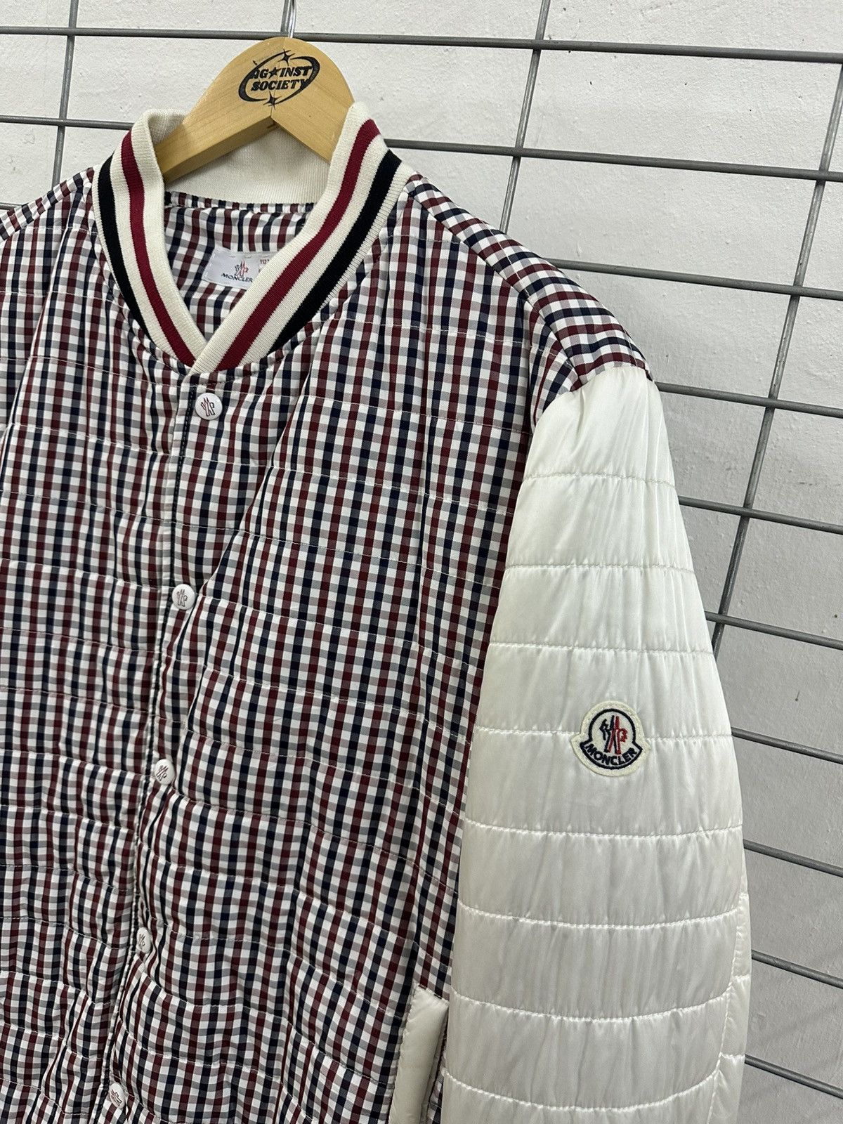 Other Parody Moncler Gingham Bomber Jacket Size US M / EU 48-50 / 2 - 6 Thumbnail