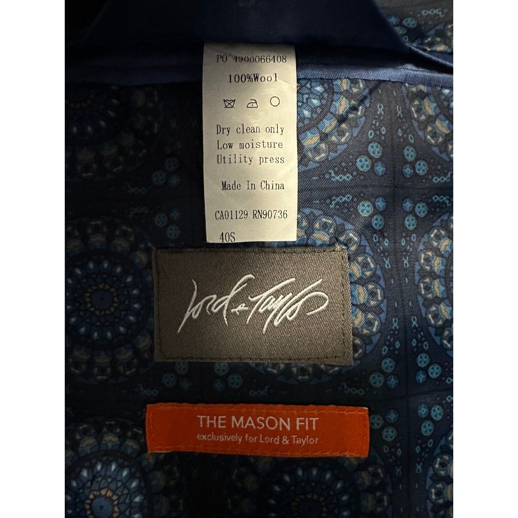 Tallia Tallia navy the Mason fit suit Size 40S - 7 Thumbnail