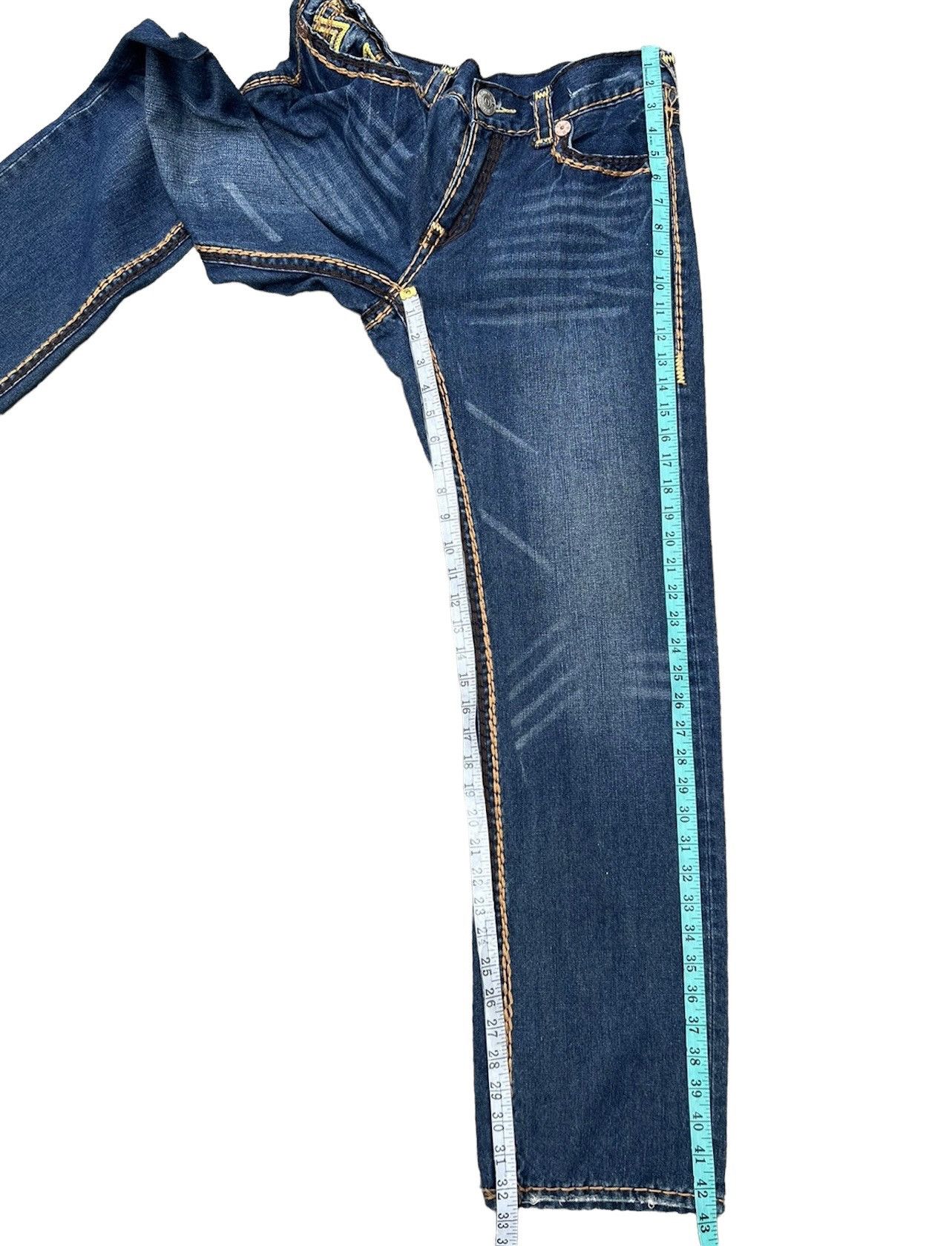 True Religion Vintage 2000s True Religion Billy Super T Denim Jeans Size US 32 / EU 48 - 5 Thumbnail