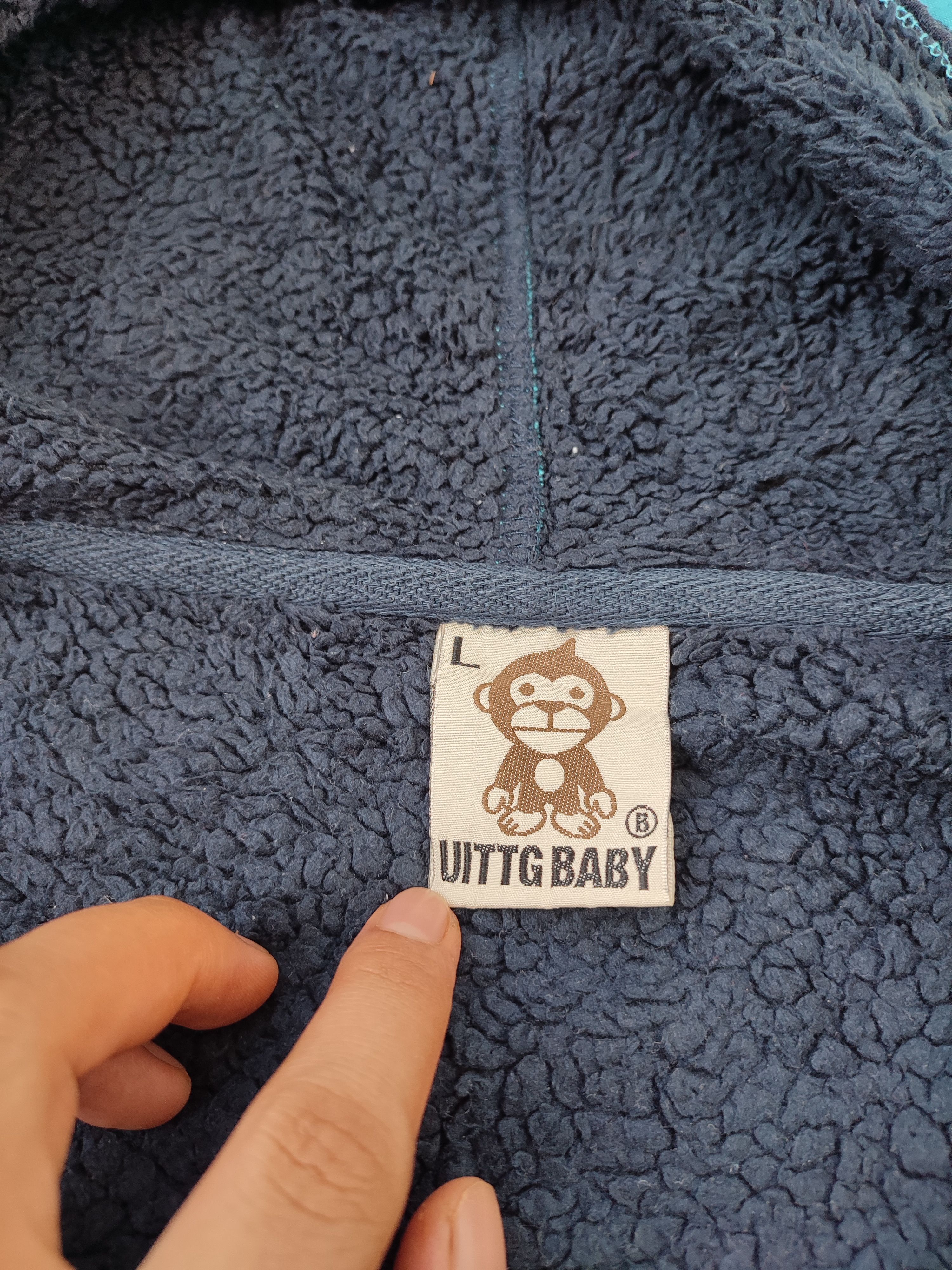 Designer × Japanese Brand UITTG FULL ZIP HOODIE Size US L / EU 52-54 / 3 - 6 Thumbnail