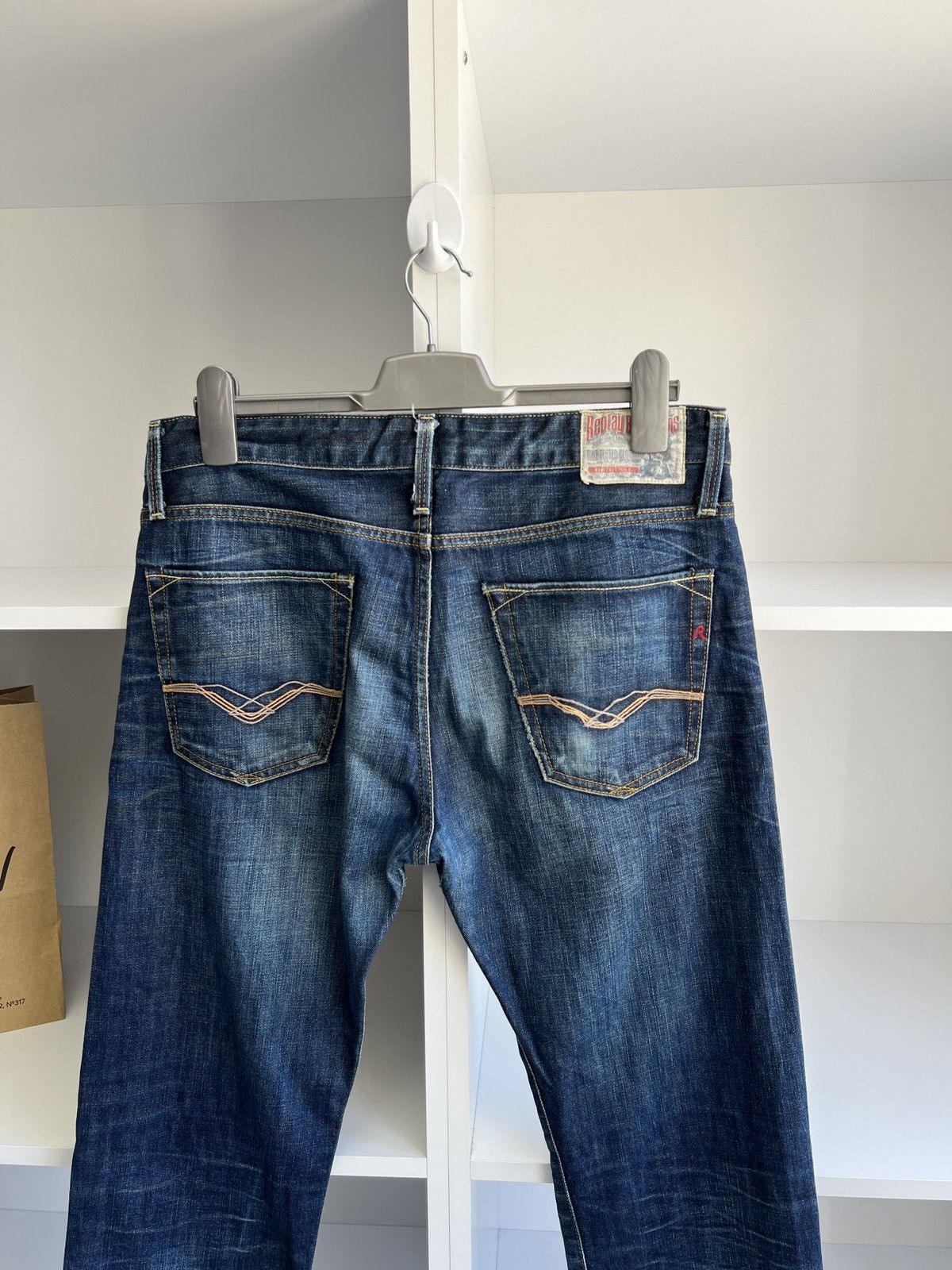 Vintage Vintage Replay Archival Denim jeans Size US 33 - 11 Thumbnail