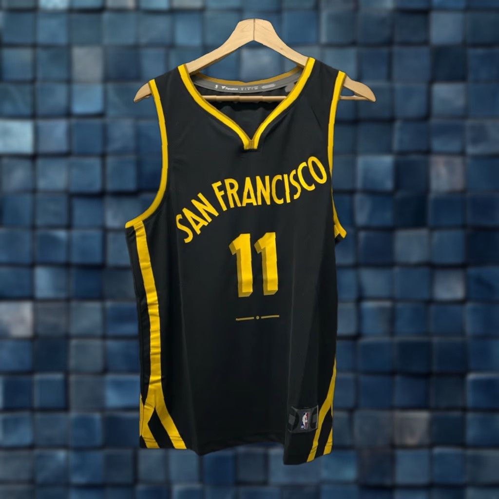 Vintage Fanatics NBA Golden State Warriors Jersey Tank Men S Klay Thompson 23/24 Blue Bre athable City Size US S / EU 44-46 / 1 - 1 Thumbnail