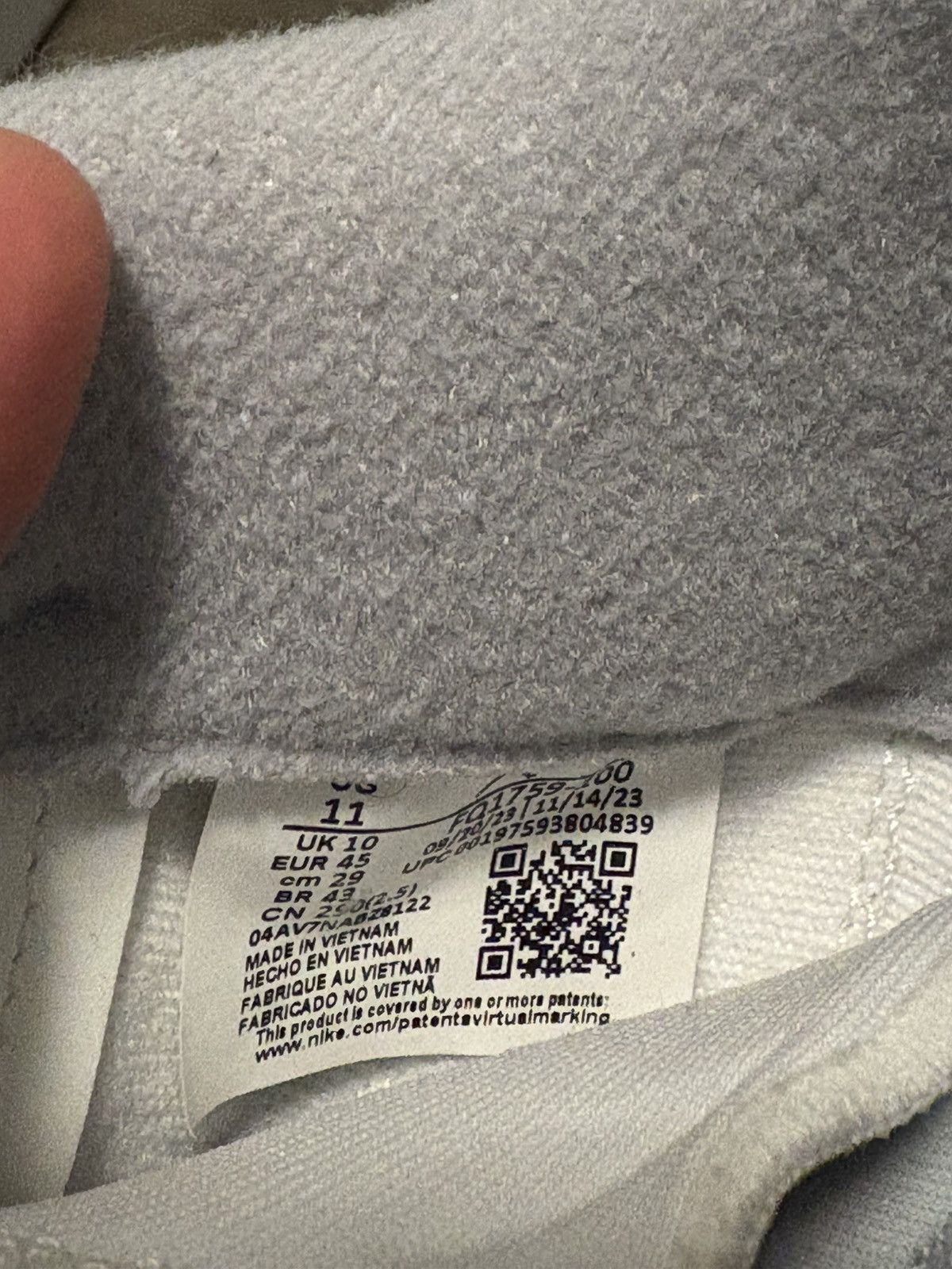 Jordan Brand Jordan Spiz’ike Low - Coconut Milk Size US 11 / EU 44 - 7 Thumbnail
