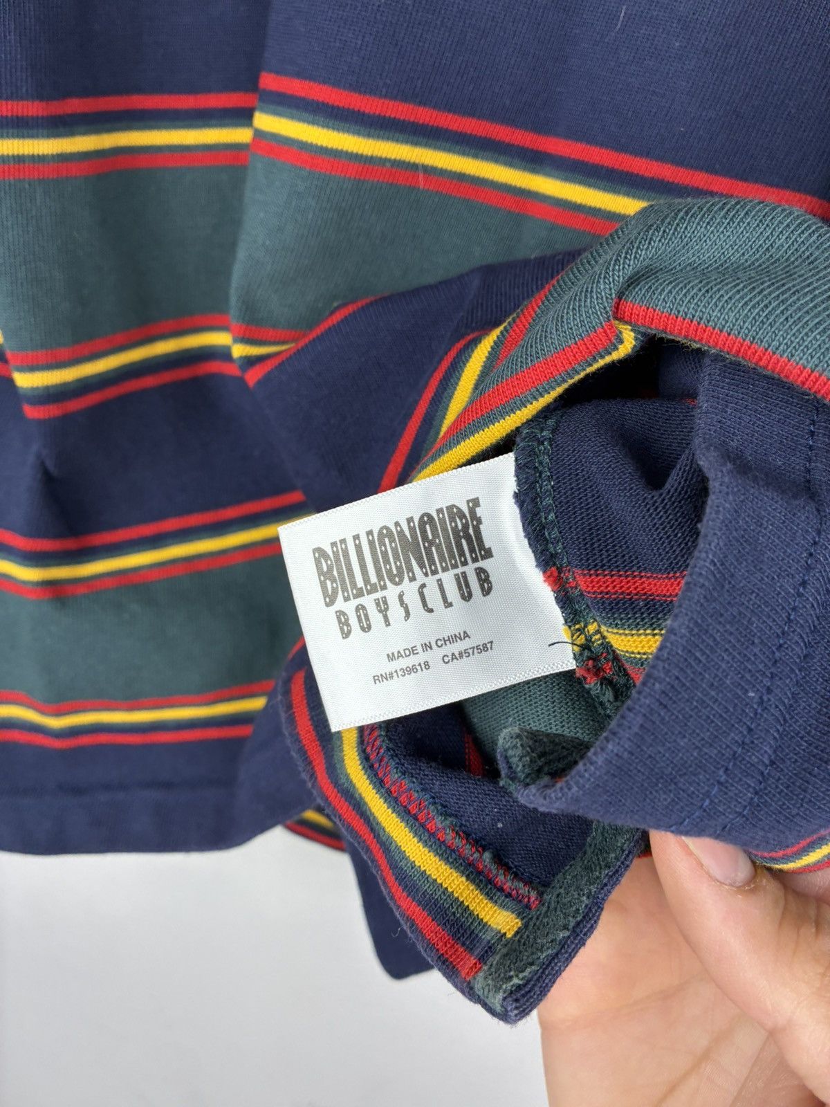 Billionaire Boys Club Billionaire Boys Club Striped T-Shirt Size US M / EU 48-50 / 2 - 10 Thumbnail