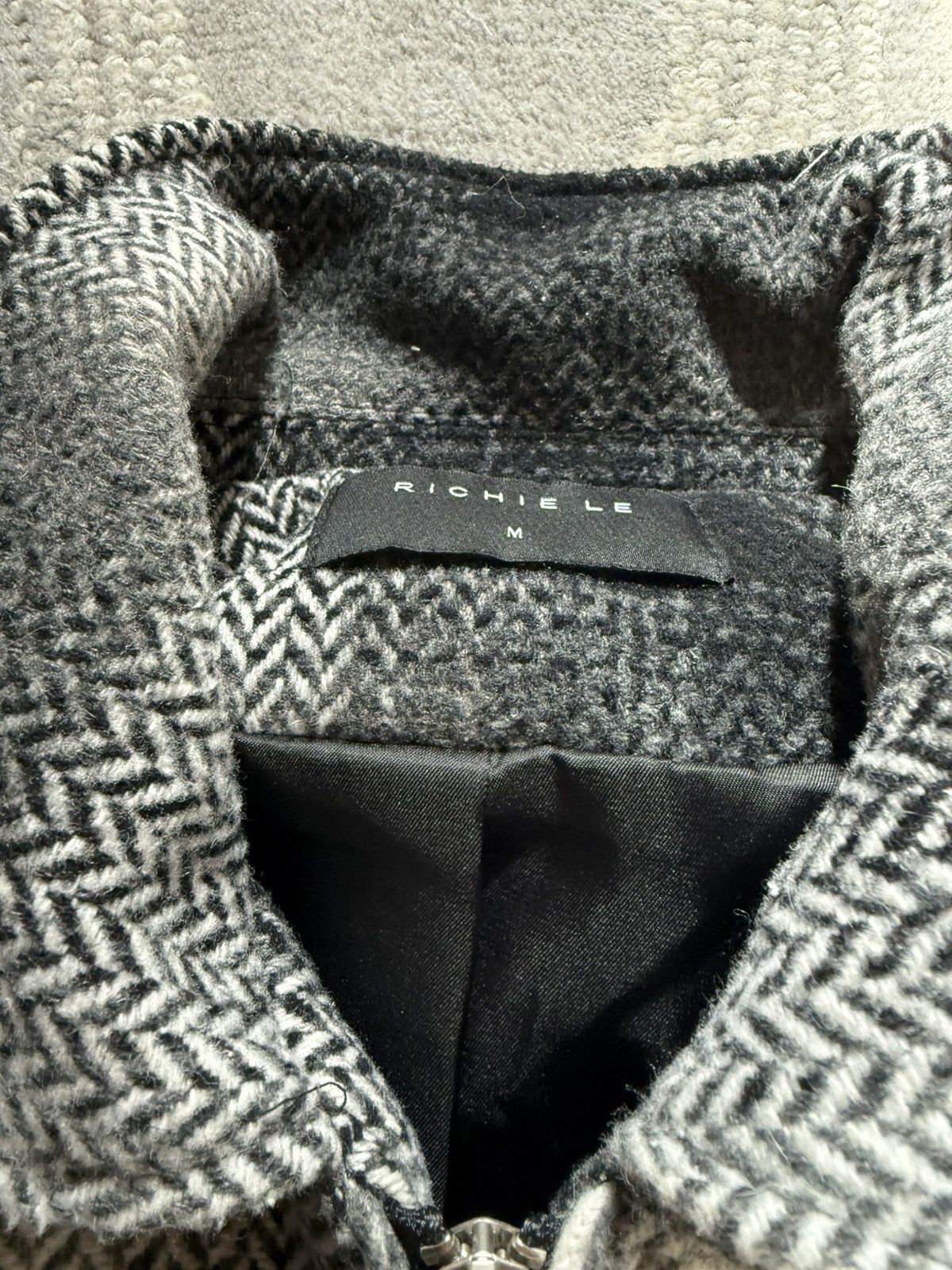 Richie Le Collection Richie Le Flannel shirt Jacket Wool Size Medium Size US M / EU 48-50 / 2 - 2 Thumbnail