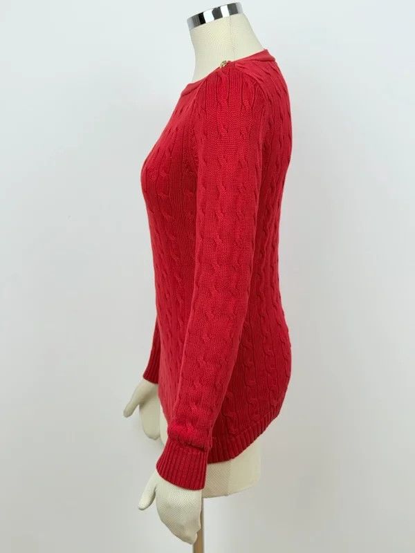 Lauren Ralph Lauren Ralph Lauren Maglione Rosso Donna Taglia M Size M / US 6-8 / IT 42-44 - 2 Thumbnail