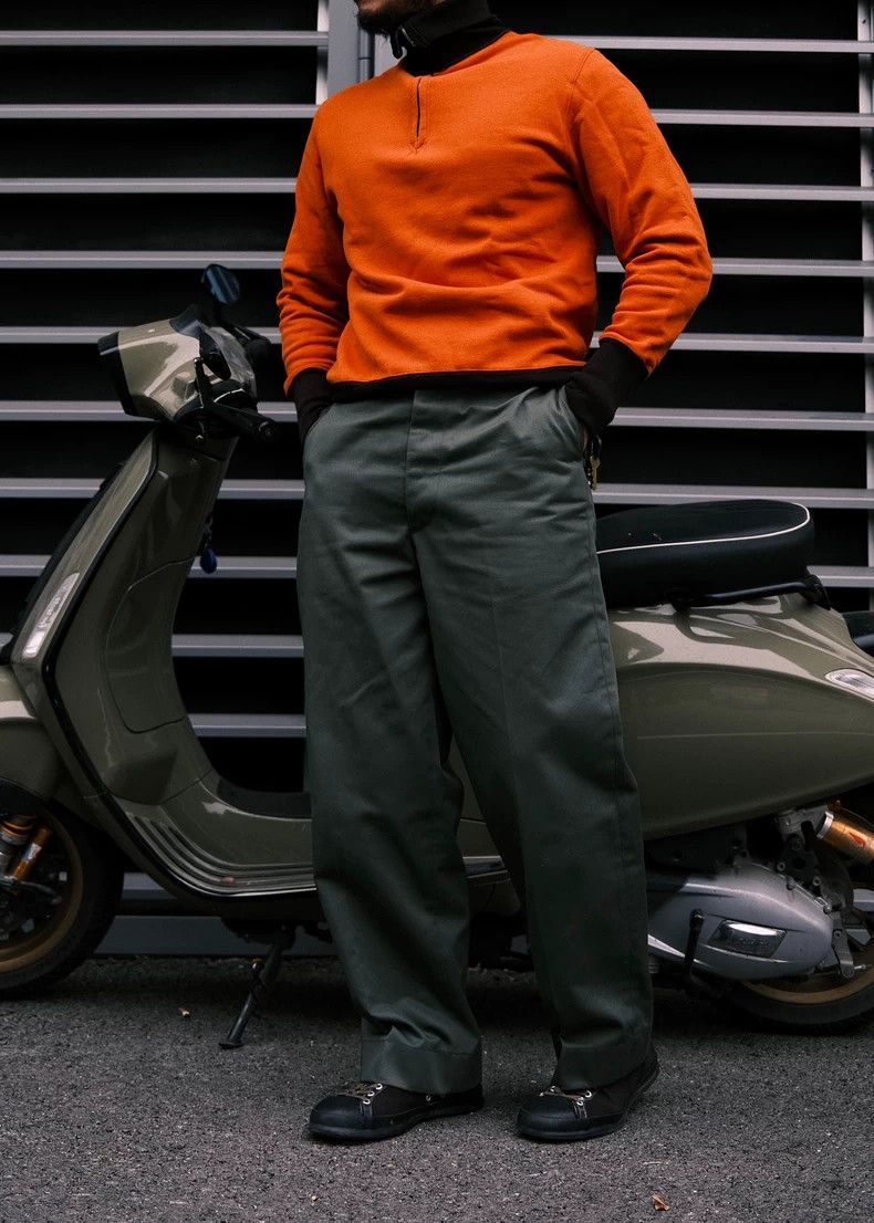 Freewheelers Freewheelers size 38 Orange motorcycle high-necked motorc Size US L / EU 52-54 / 3 - 5 Thumbnail