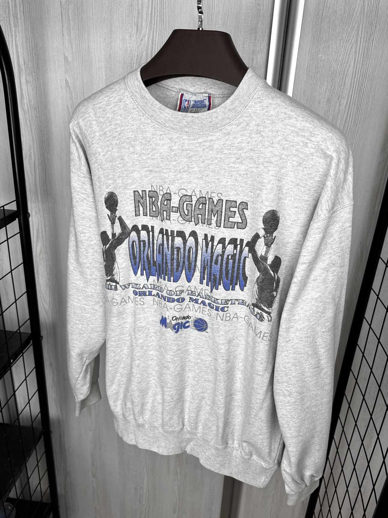 Spalding Spalding NBA vintage 90s The wizard Orland Magic sweatshirt Size US L / EU 52-54 / 3 - 6 Thumbnail