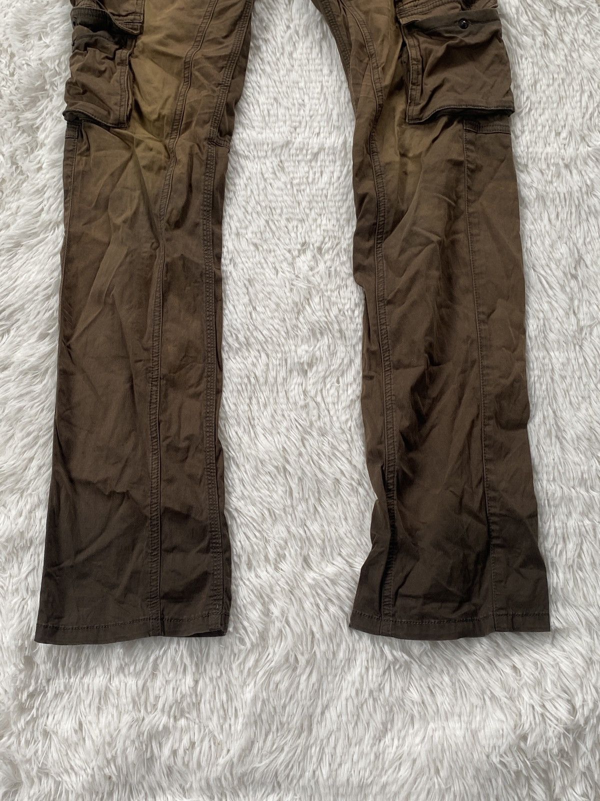 Japanese Brand 🔥BINDING OFFER NOW🔥Hideaways Nicole Cargo pant multipocket Size 31" - 5 Thumbnail