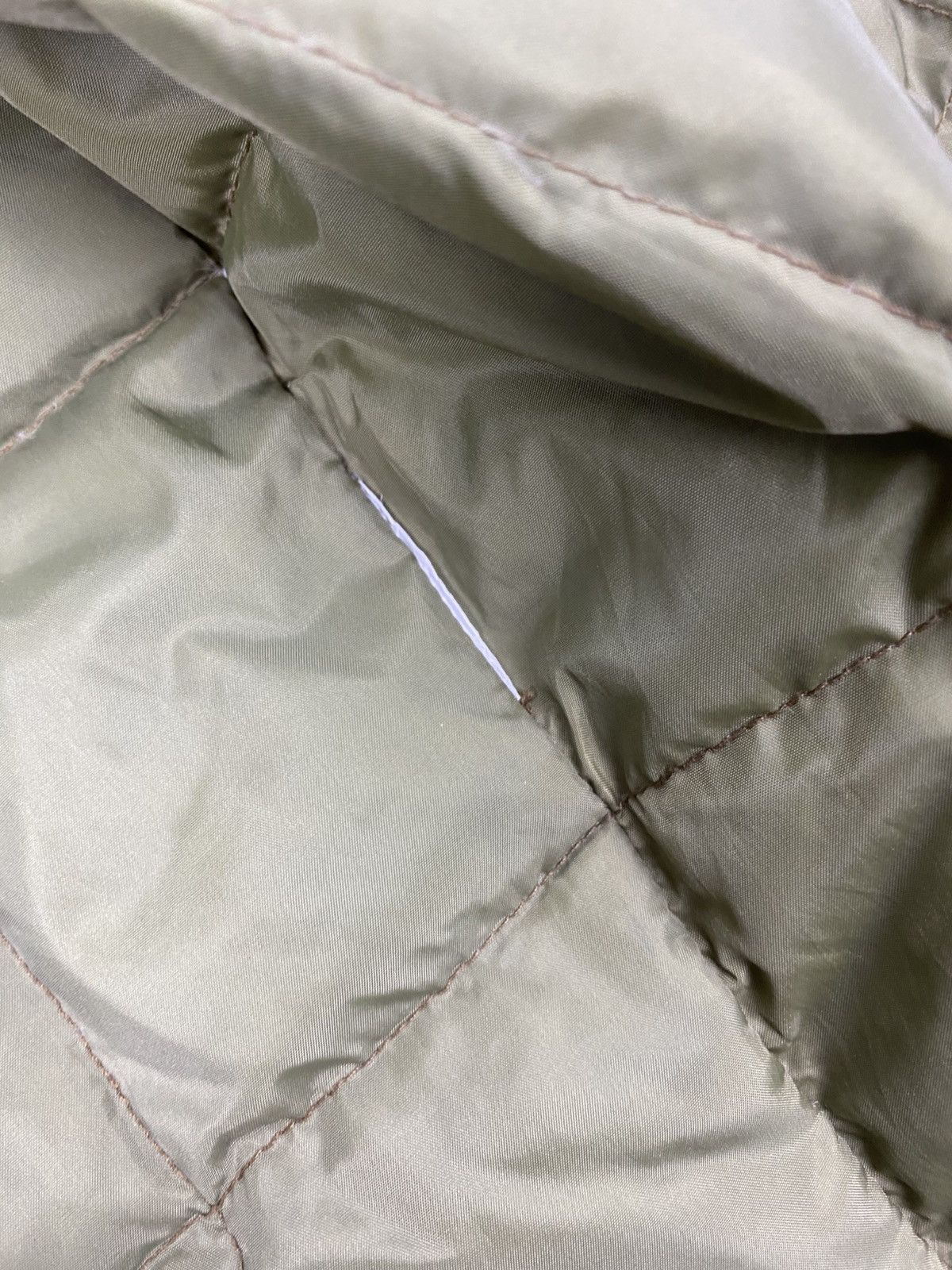 Japanese Brand Vintage Like A Hurricane Green Genuine Puffer Jacket Size US M / EU 48-50 / 2 - 11 Thumbnail