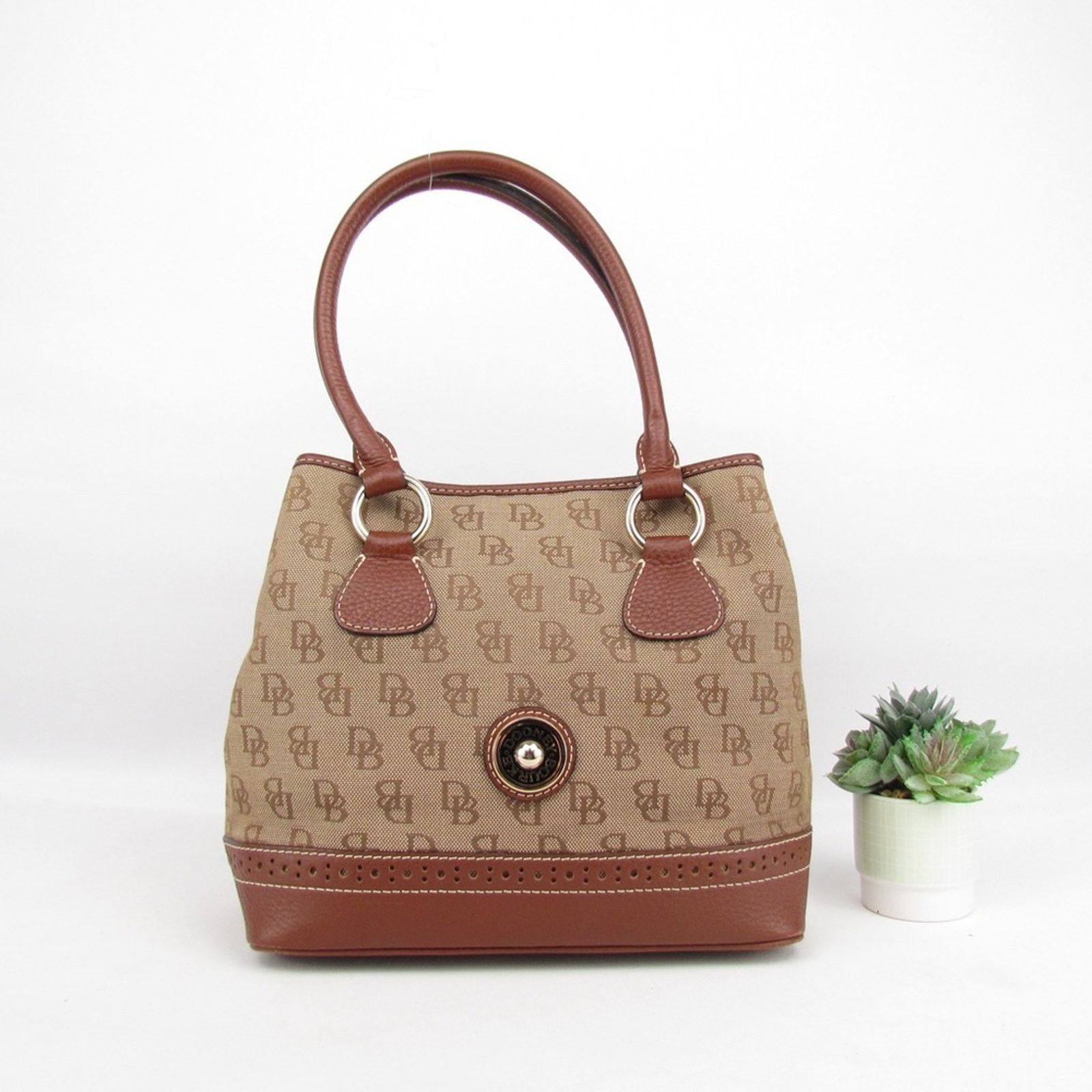 Dooney & Bourke Dooney & Bourke Monogrammed Collection Tote Bag Size ONE SIZE - 1 Thumbnail