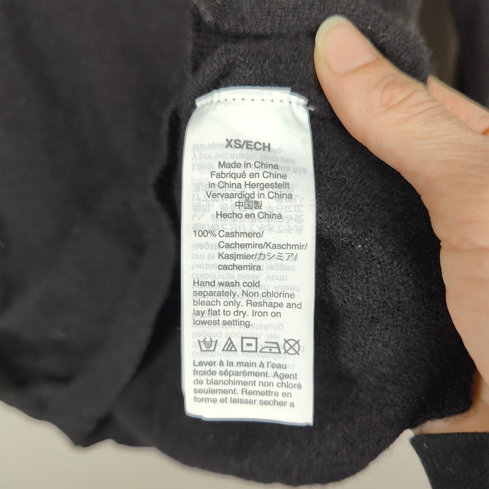 J.Crew J Crew 100% Cashmere Pullover Sweater Womens XS Black Size XS / US 0-2 / IT 36-38 - 5 Thumbnail