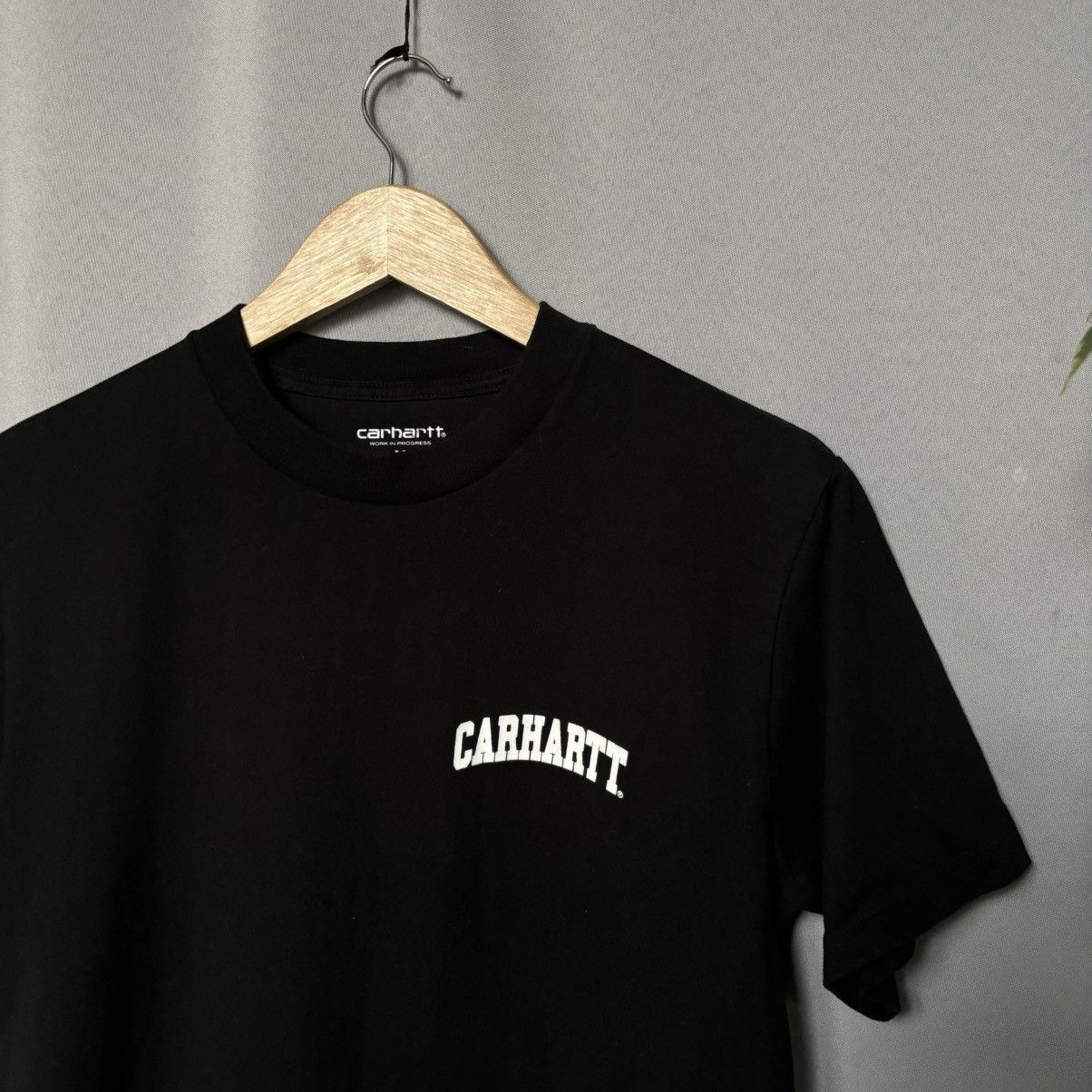 Carhartt Carhartt Wip University Script t-shirt tee black medium Size US M / EU 48-50 / 2 - 6 Thumbnail