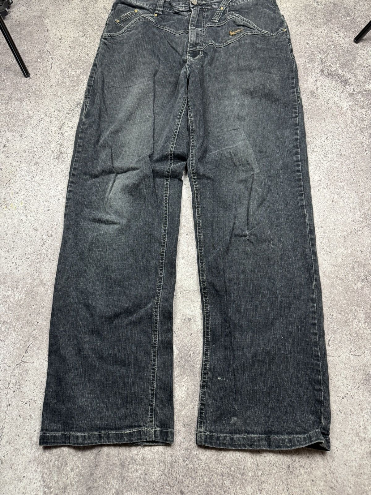 Karl Kani Vintage Karl Kani Y2K Baggy Denim Rap Pants Jeans SkateGang Size US 32 / EU 48 - 2 Thumbnail