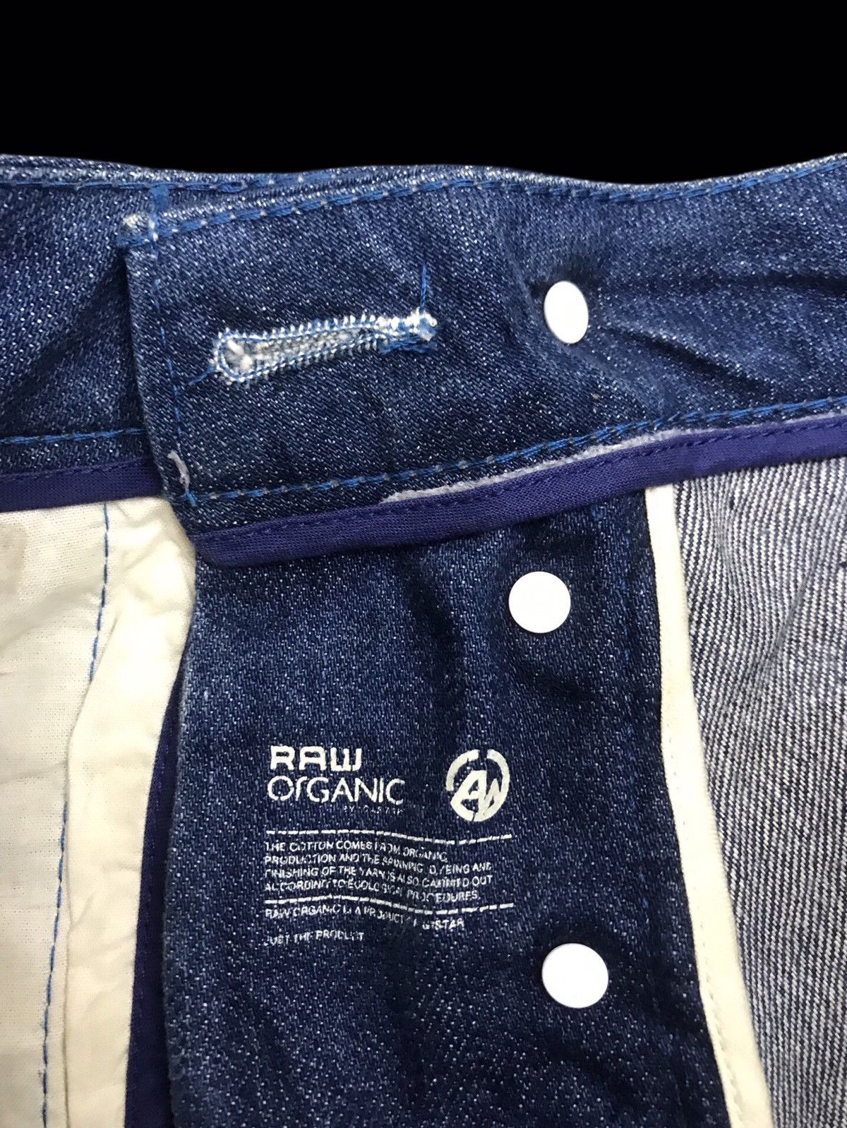 G-Star 💥AVANT GARDE💥GSTAR RAW HI CROTCH SKINNY CURVED DENIM F167 Size US 35 - 23 Thumbnail