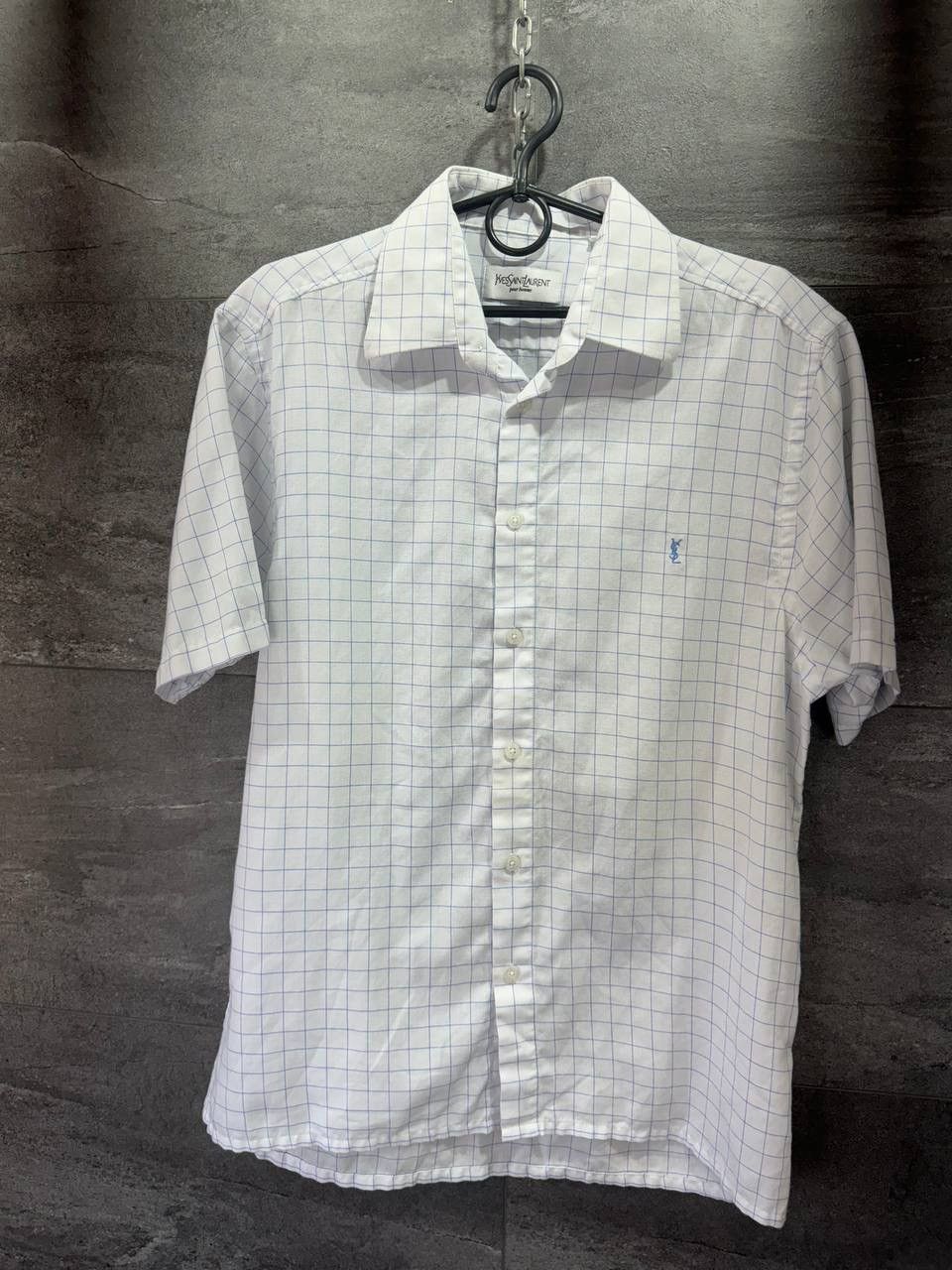 Yves Saint Laurent Vintage YSL Yves Saint Laurent Shirt Button Up Size US M / EU 48-50 / 2 - 1 Thumbnail