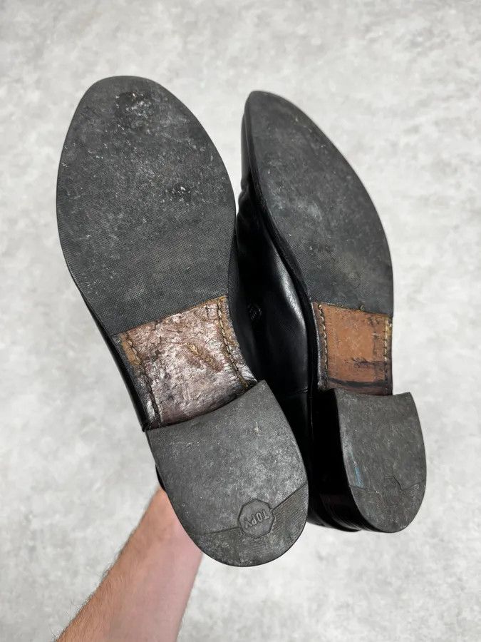 Paraboot Paraboot Black Buckle Leather Boots Size US 8 / EU 41 - 4 Thumbnail