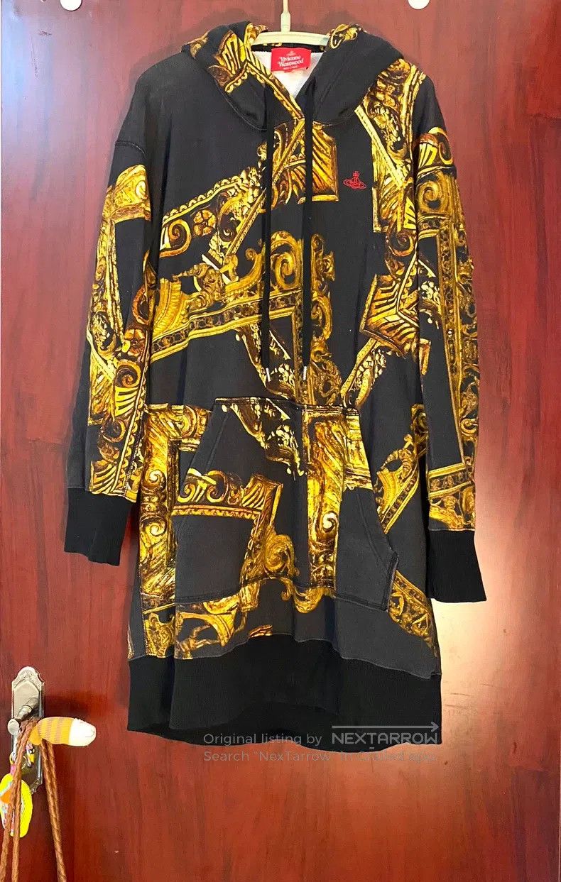 Vivienne Westwood Vivienne Westwood size 00 Black Gold Frame Sweatshirt Long Size M / US 6-8 / IT 42-44 - 1 Thumbnail