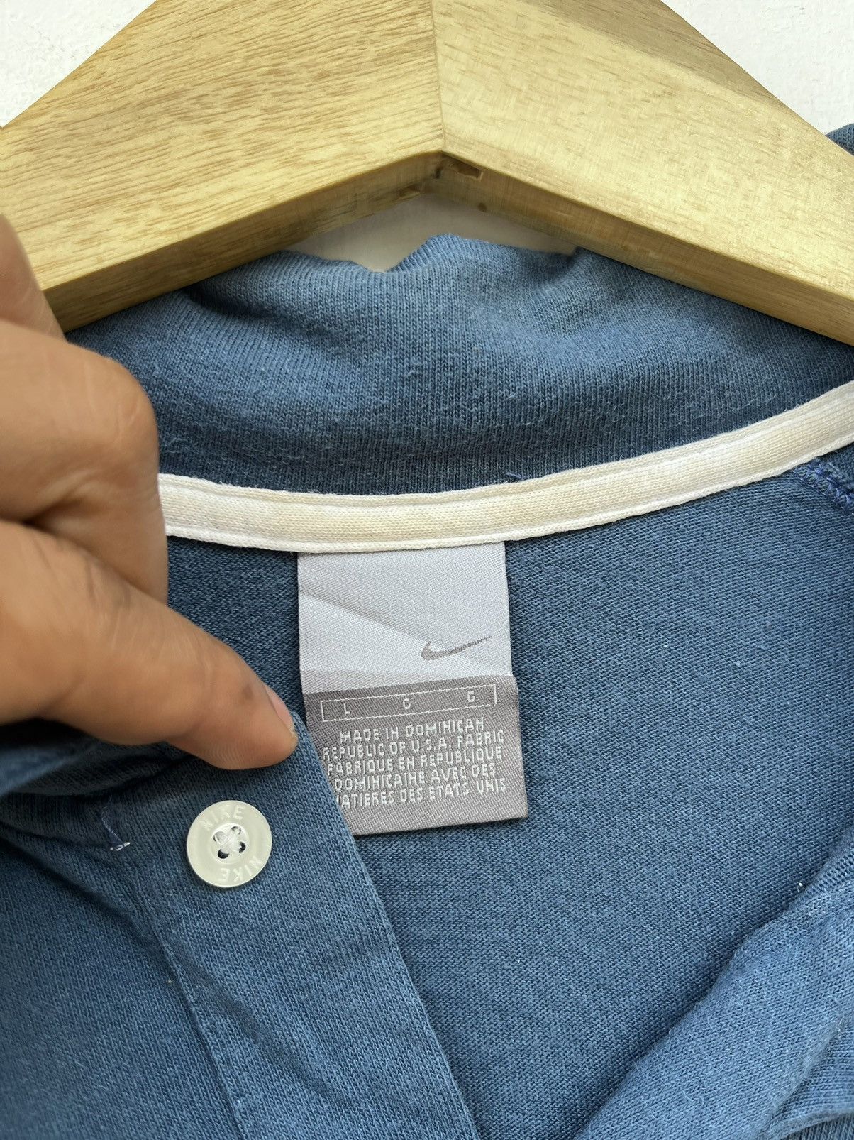 Nike × Vintage Vintage Nike Polo Shirt Size US L / EU 52-54 / 3 - 5 Thumbnail