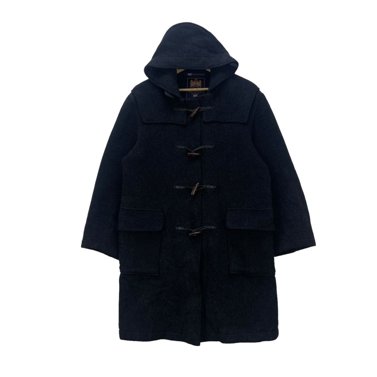 Designer × Gloverall 💥Vtg Gloverall Duffle Heavy Coat Jacket Made In England Size US M / EU 48-50 / 2 - 1 Thumbnail