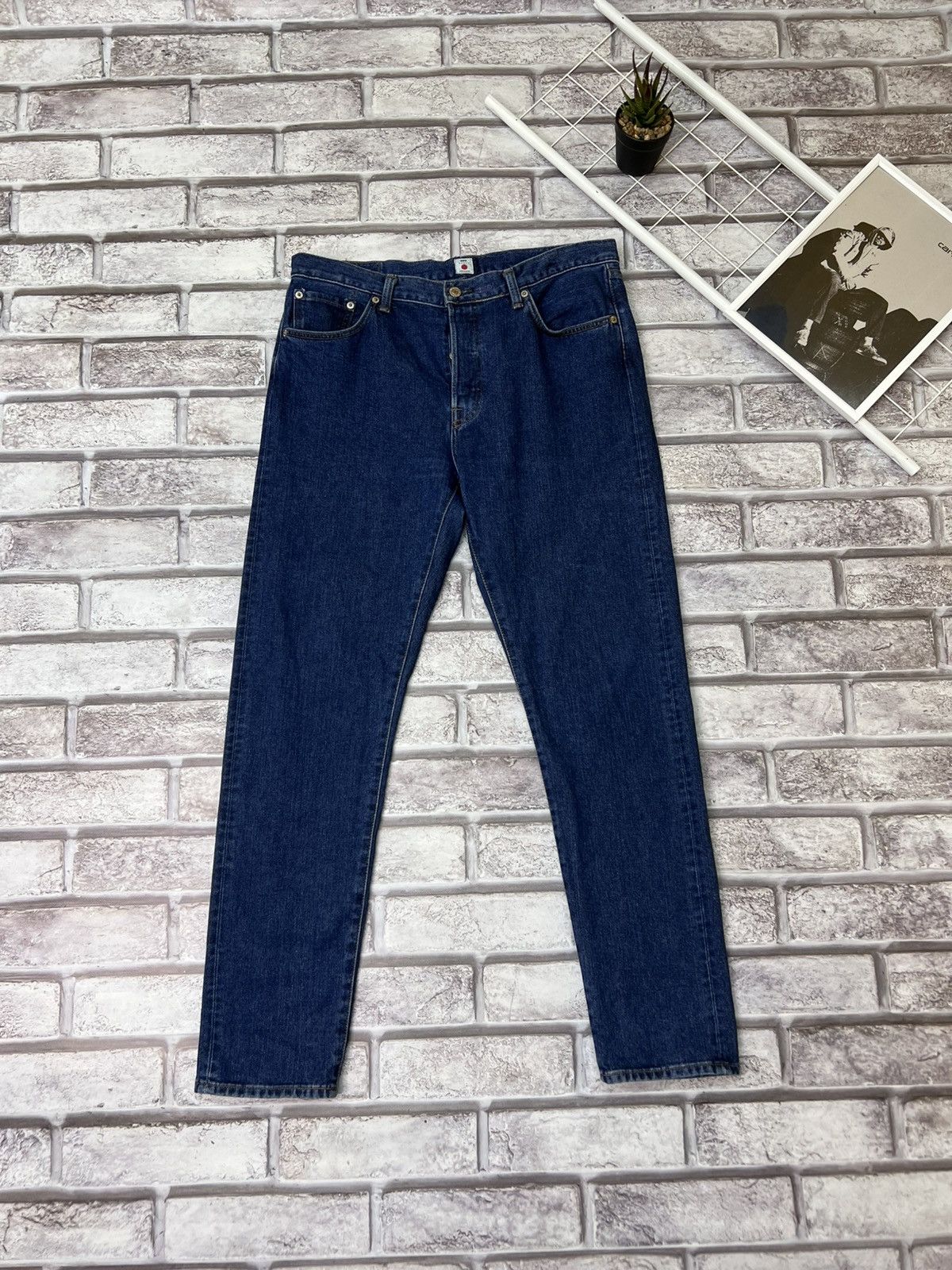 Edwin × Japanese Brand × Vintage Edwin Jeans Denim Size US 34 / EU 50 - 1 Thumbnail