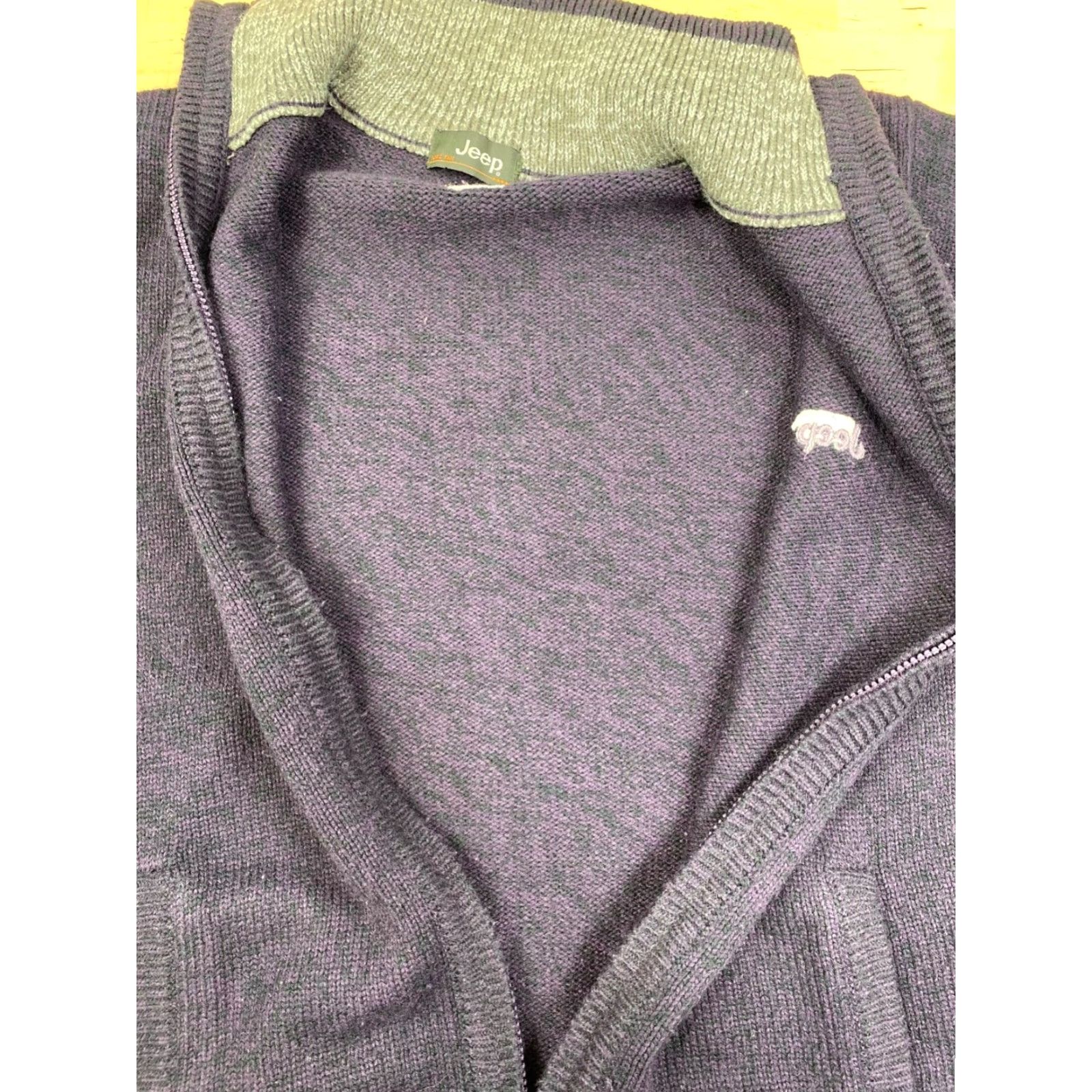 Jeep Jeep Jacket Mens S Purple 100% Wool Knit Full Zip Casual Wool Zip Jacket Mens S Purple 100% Wool Knit Full Zip Casual Jeep Size US S / EU 44-46 / 1 - 7 Thumbnail
