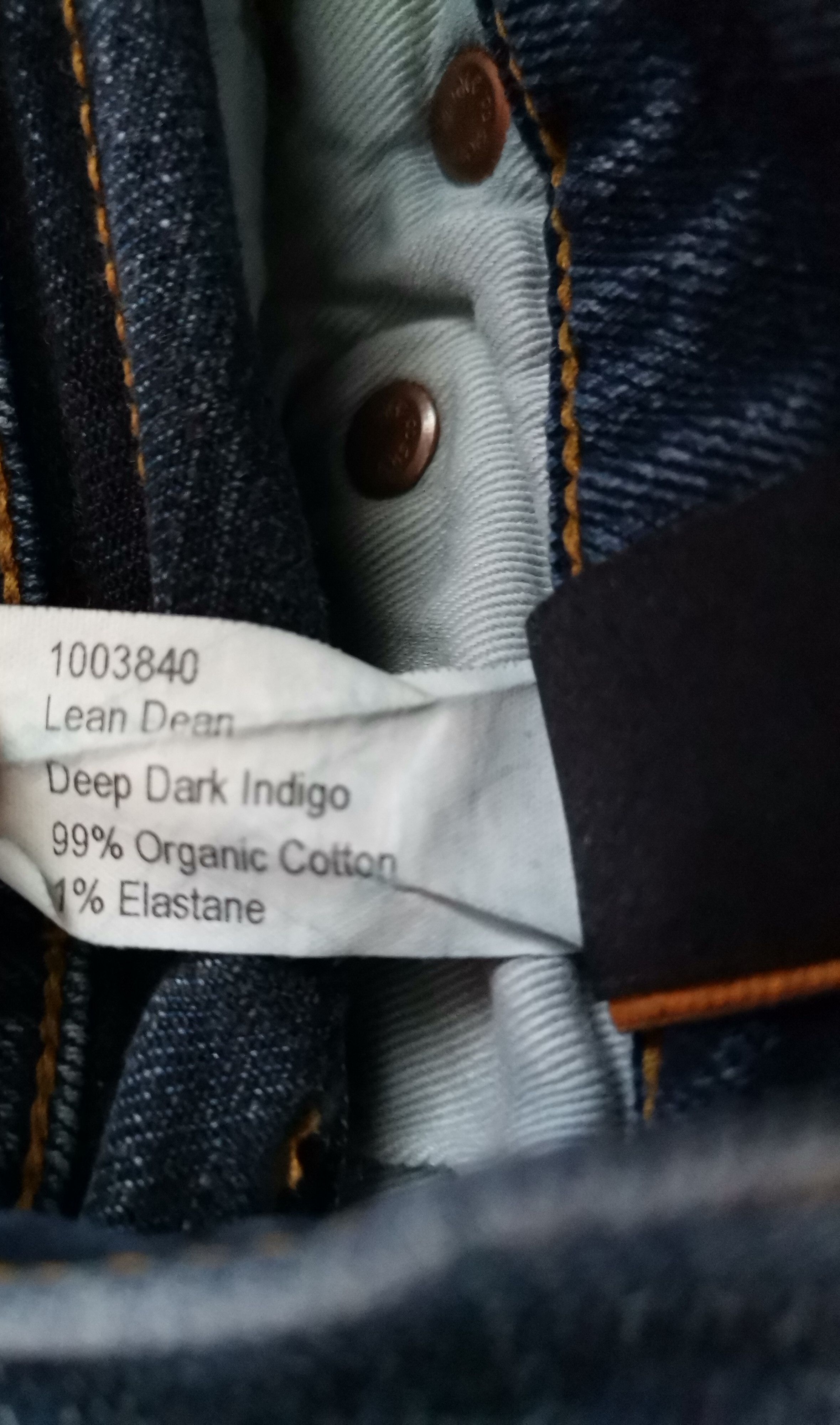 Nudie Jeans Nudie Jeans Lean Dean Jeans Size US 30 / EU 46 - 6 Thumbnail
