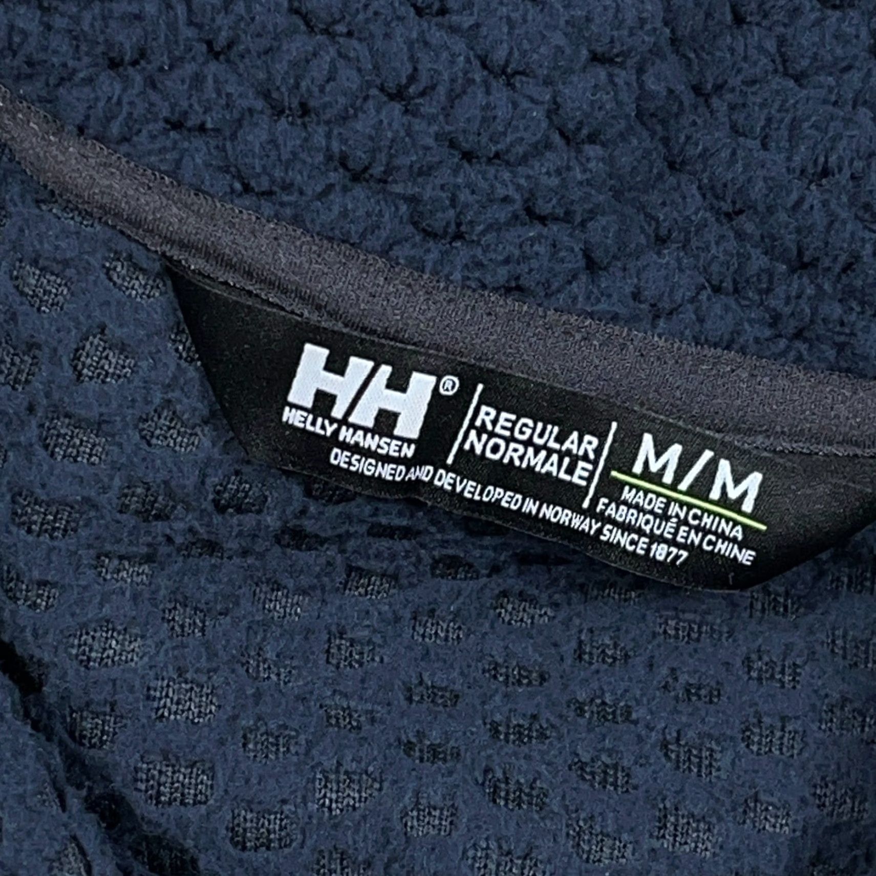 Helly Hansen Helly Hansen Sweater Women M Navy Blue Pullover 1/4 Zip Fleece Mock Neck All Seasons Long Sleeve Raglan Logo Zipper Size M / US 6-8 / IT 42-44 - 3 Thumbnail