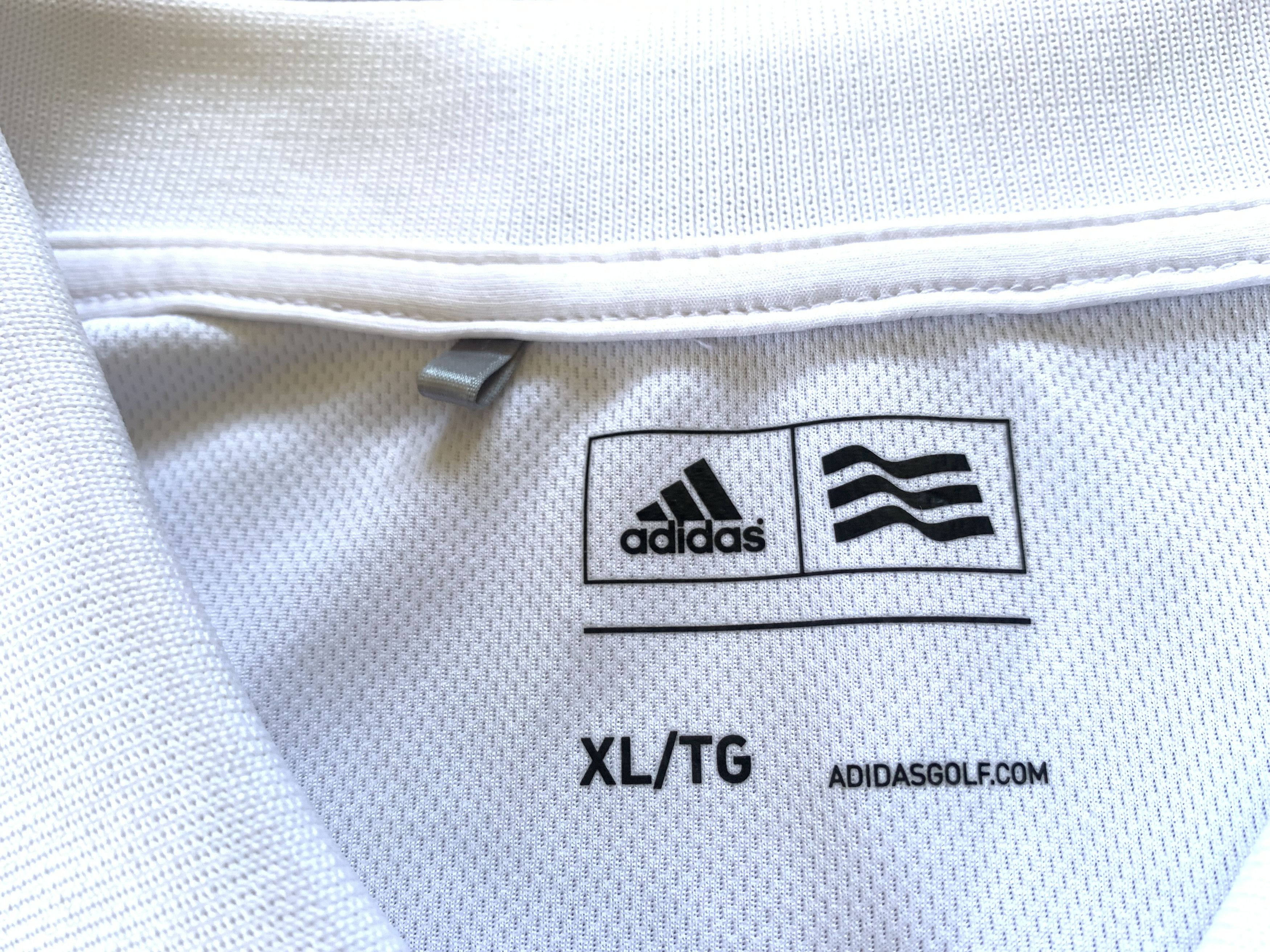 Adidas Adidas Golf Mens White Training Polo Size US XL / EU 56 / 4 - 6 Thumbnail
